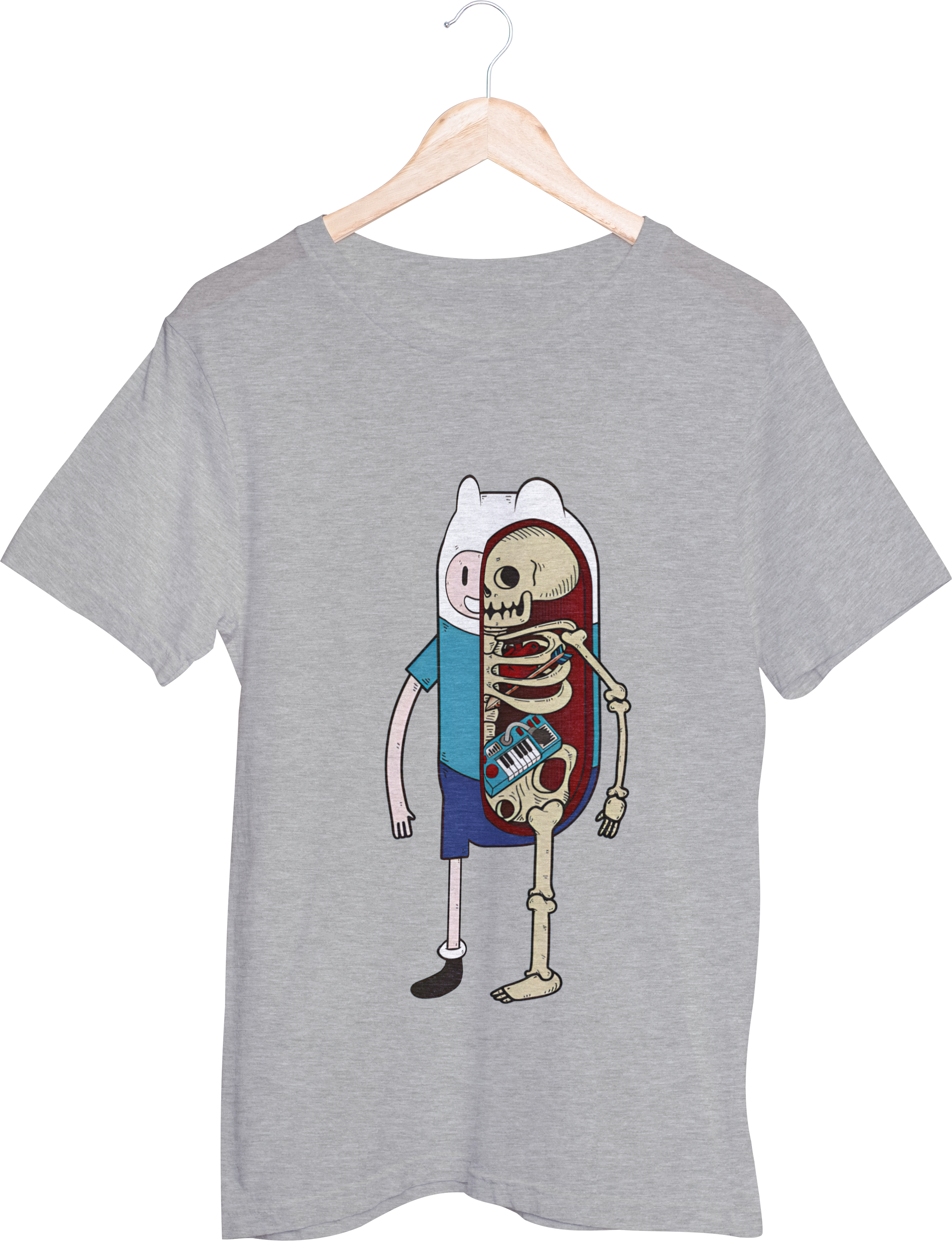 Nome do produto: Camiseta Unissex Finn Hora de Aventura