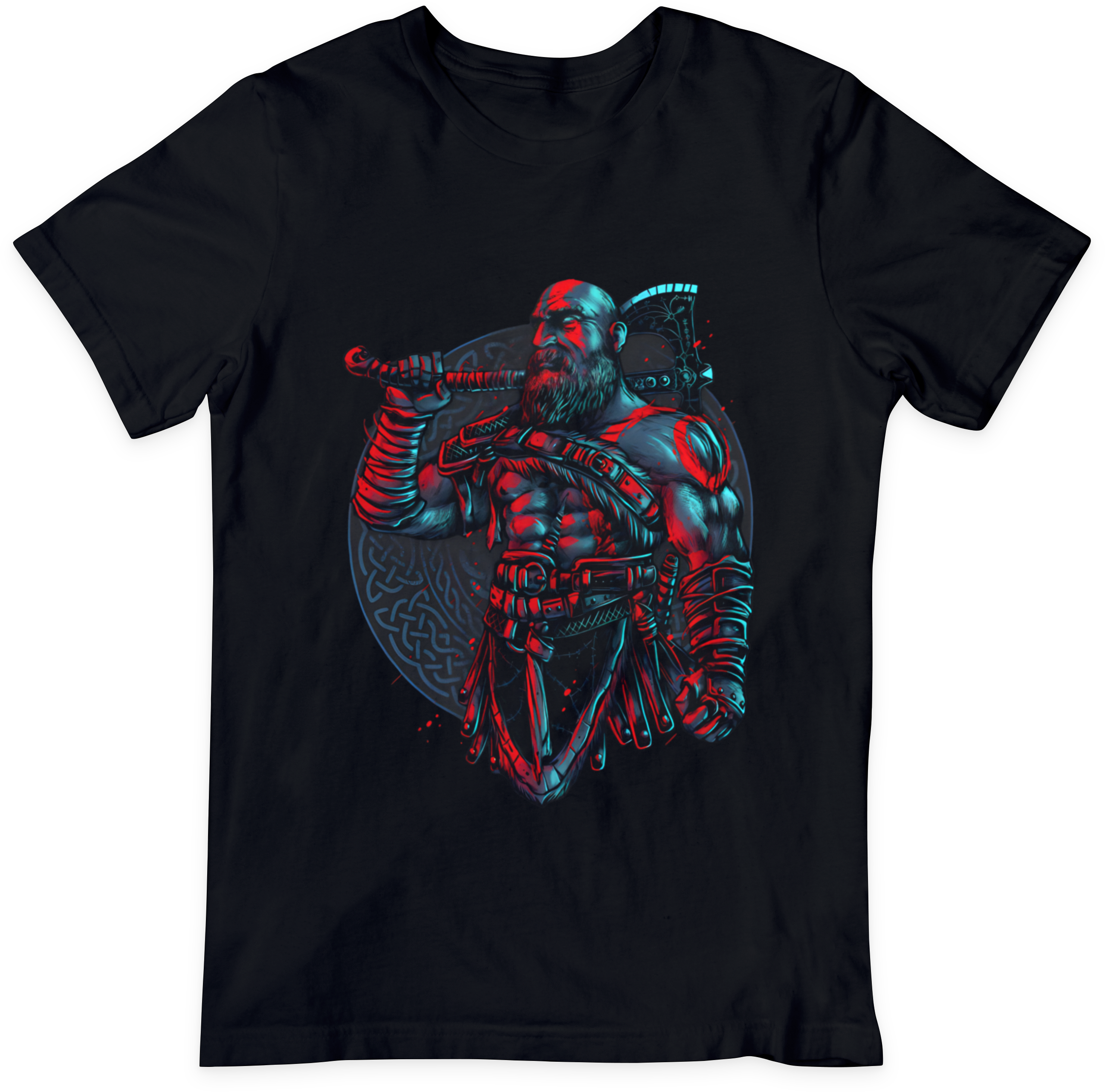 Nome do produto: Camiseta Unissex Kratos God of War