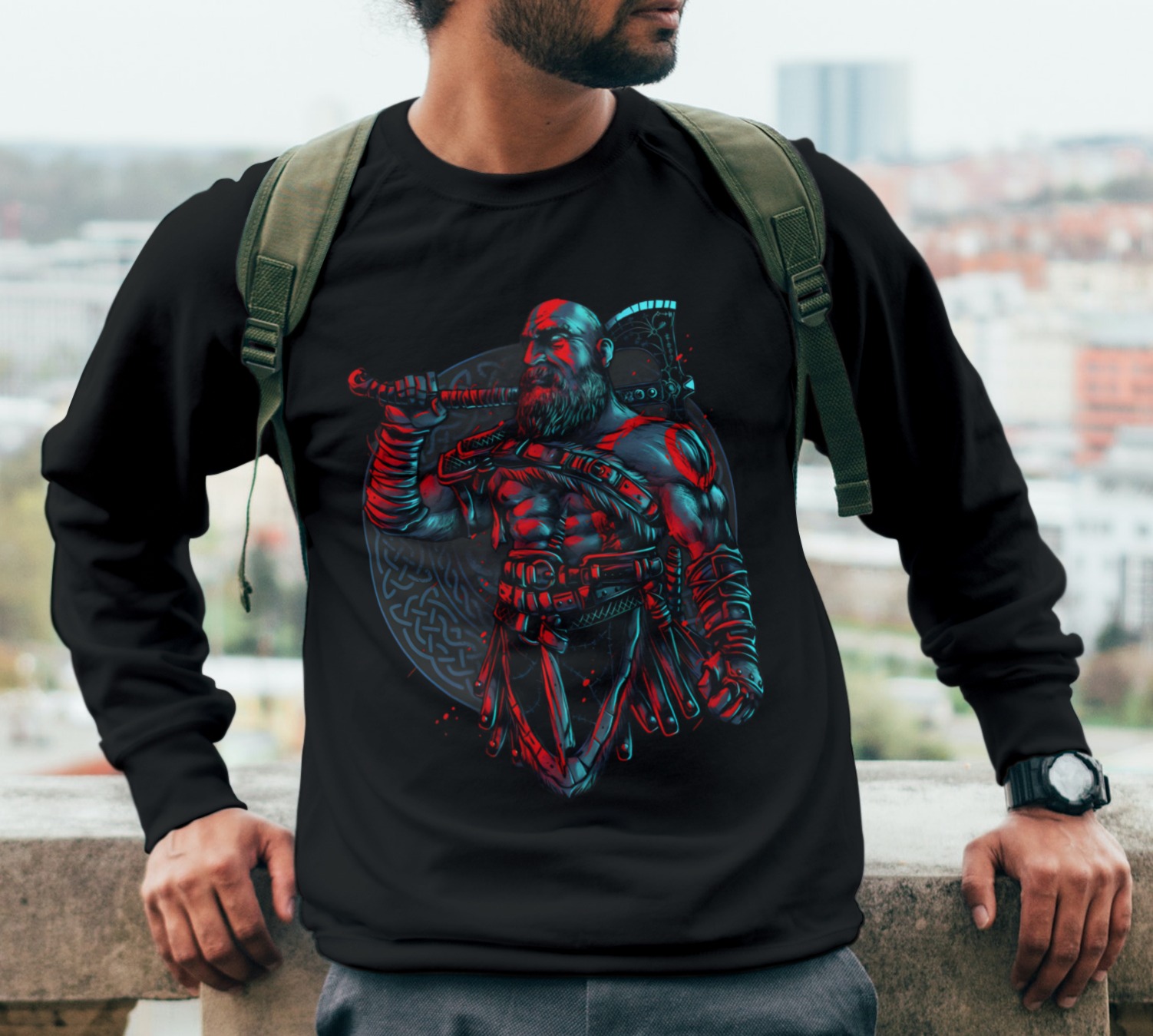 Nome do produto: Blusão Kratos God of War