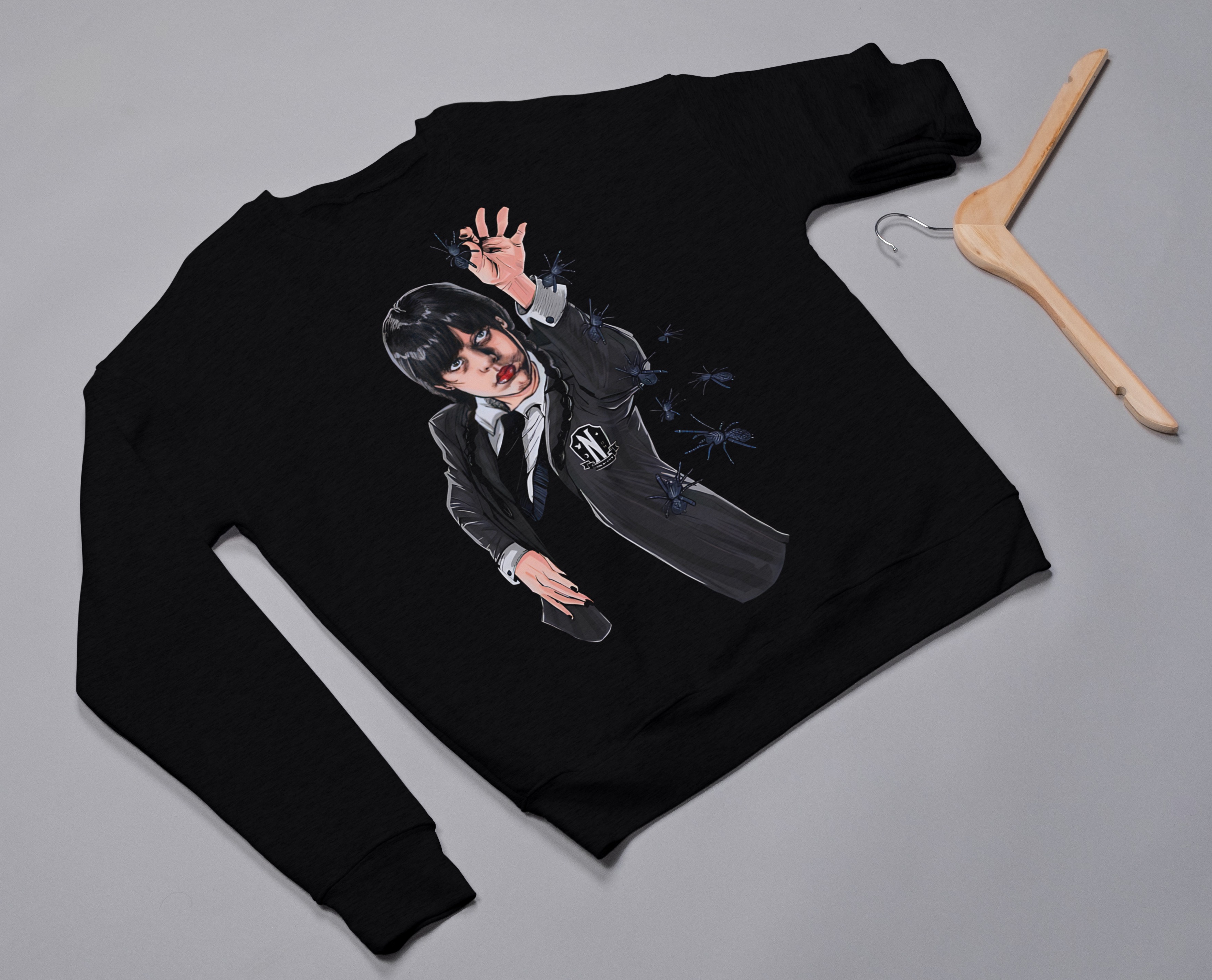 Nome do produto: Blusão Unissex Wandinha