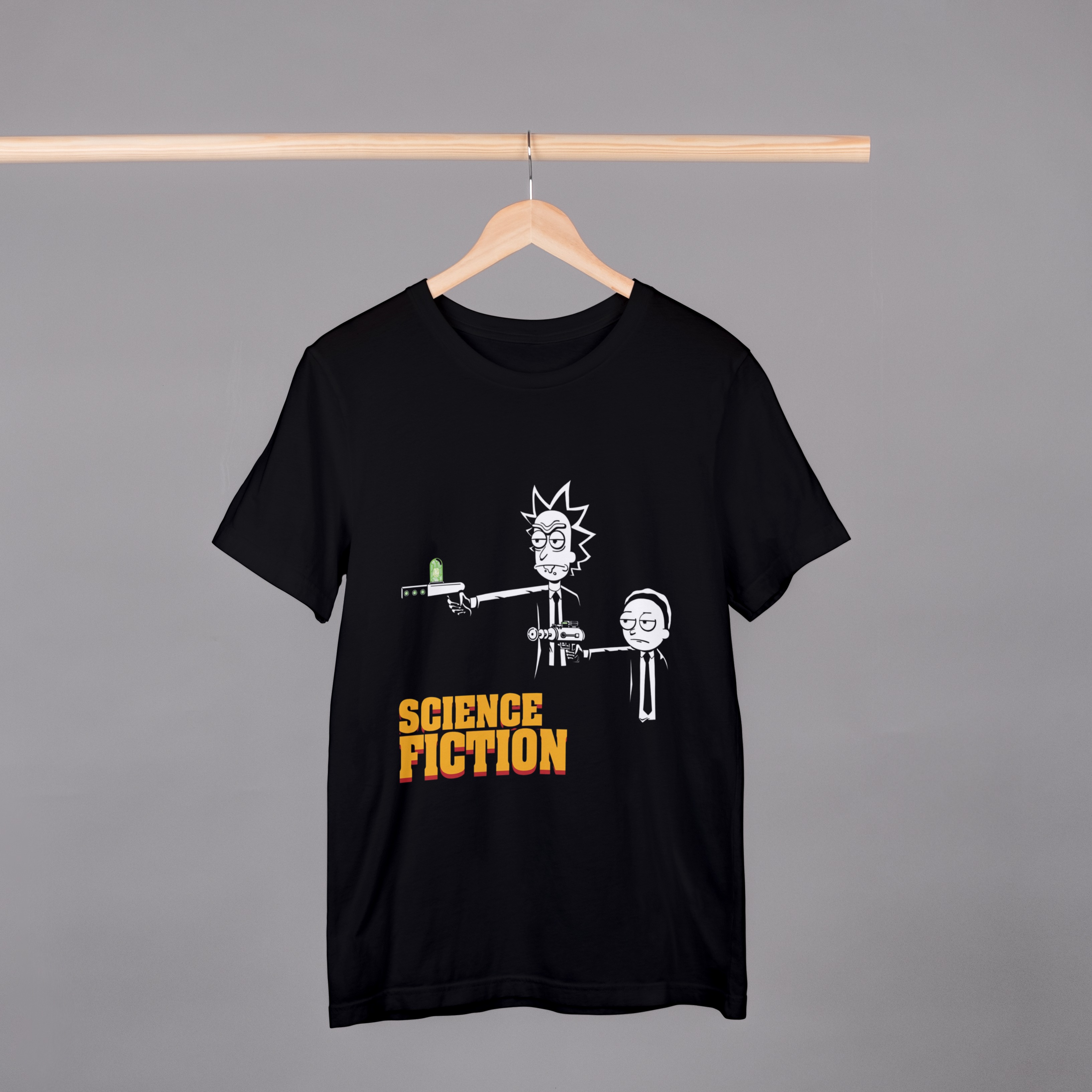 Nome do produto: Camiseta Unissex Rick And Morty - Science Fiction