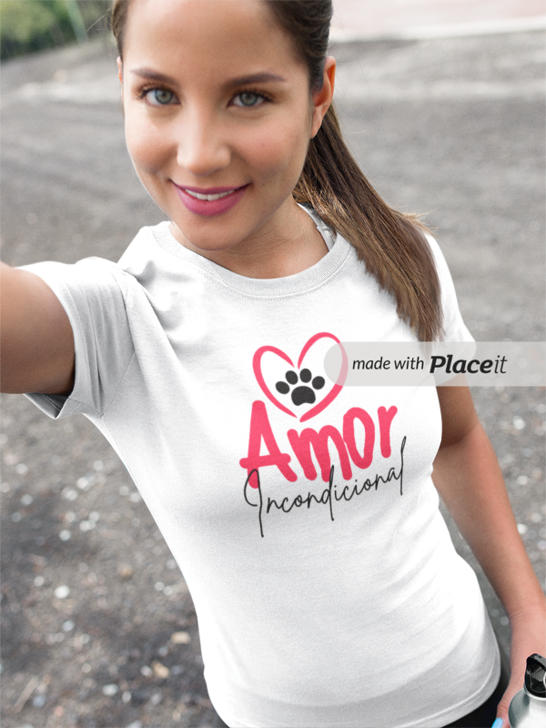 Nome do produto: CAMISA BABY LONG - AMOR INCONDICIONAL POR PET