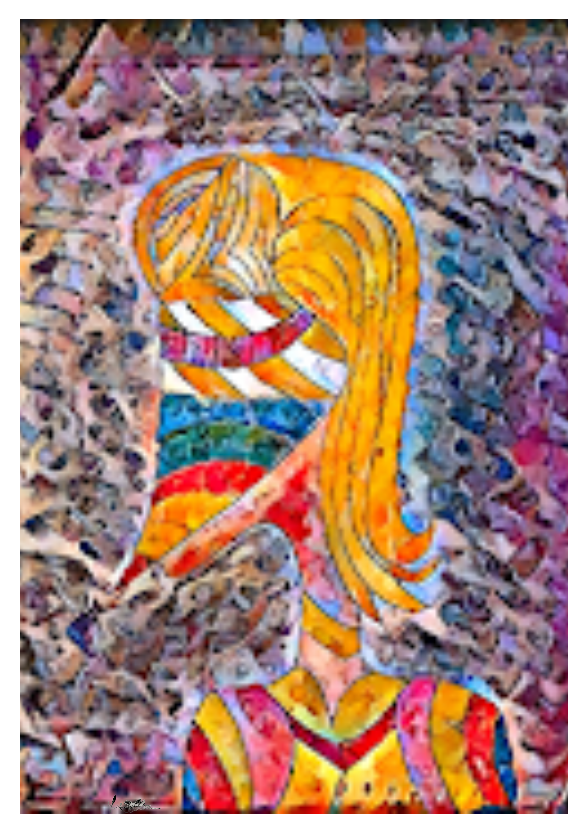 Nome do produto: Arte Abstrata LS08