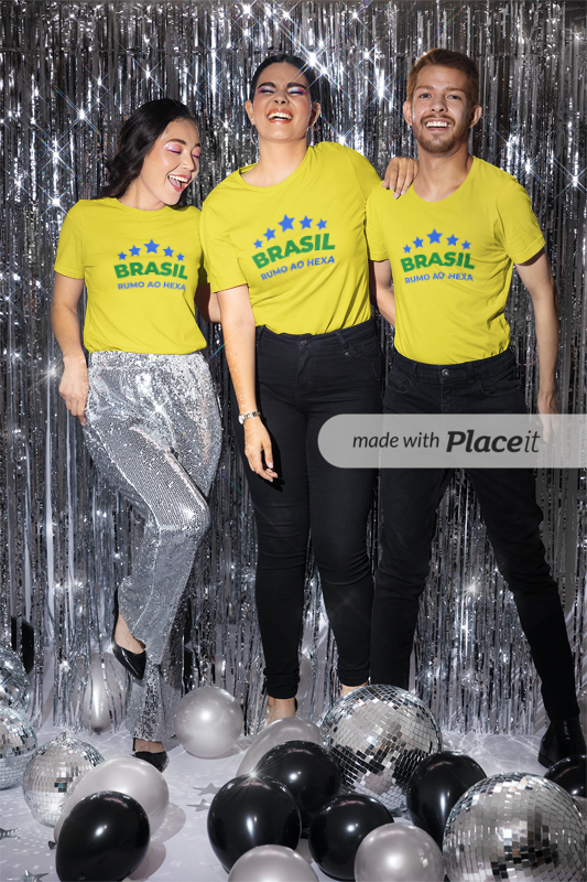 Nome do produto: CAMISETA DO BRASIL - RUMO AO HEXA