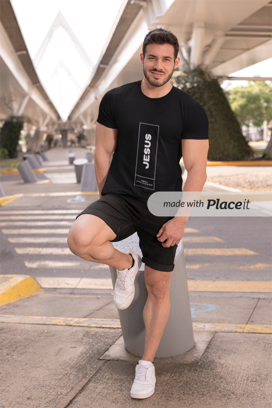 Nome do produto: CAMISETA T-SHIRT - JESUS MEU SALVADOR