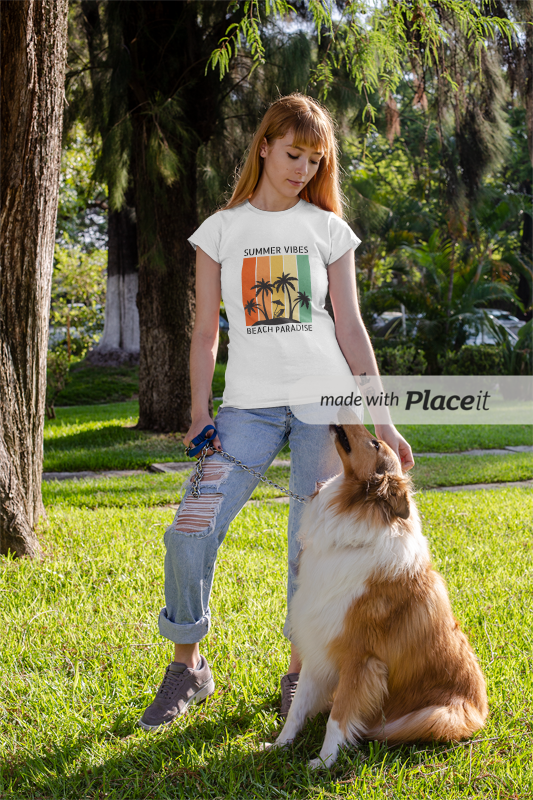 Nome do produto: CAMISETA - SUMMER VIBES BEACH PARADISE