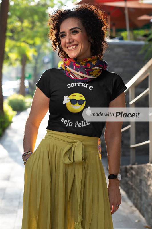 Nome do produto: SORRIA E SEJA FELIZ