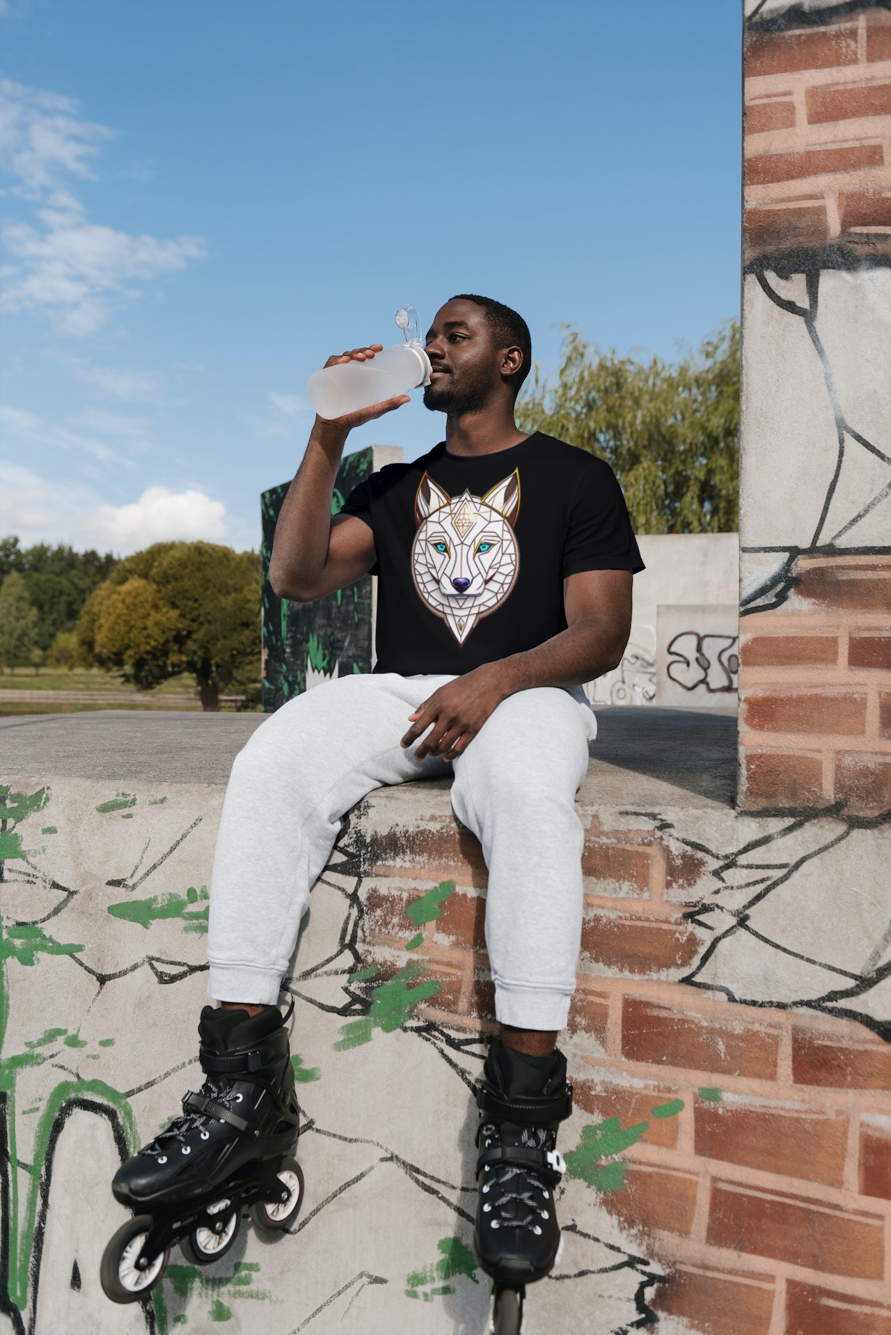 Nome do produto: CAMISETA T-SHIRT QUALITY - Pitbull Mandala