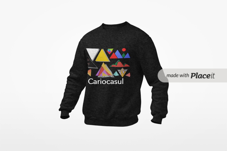 Nome do produto: Casaco de Moletom Unissex - Cariocasul