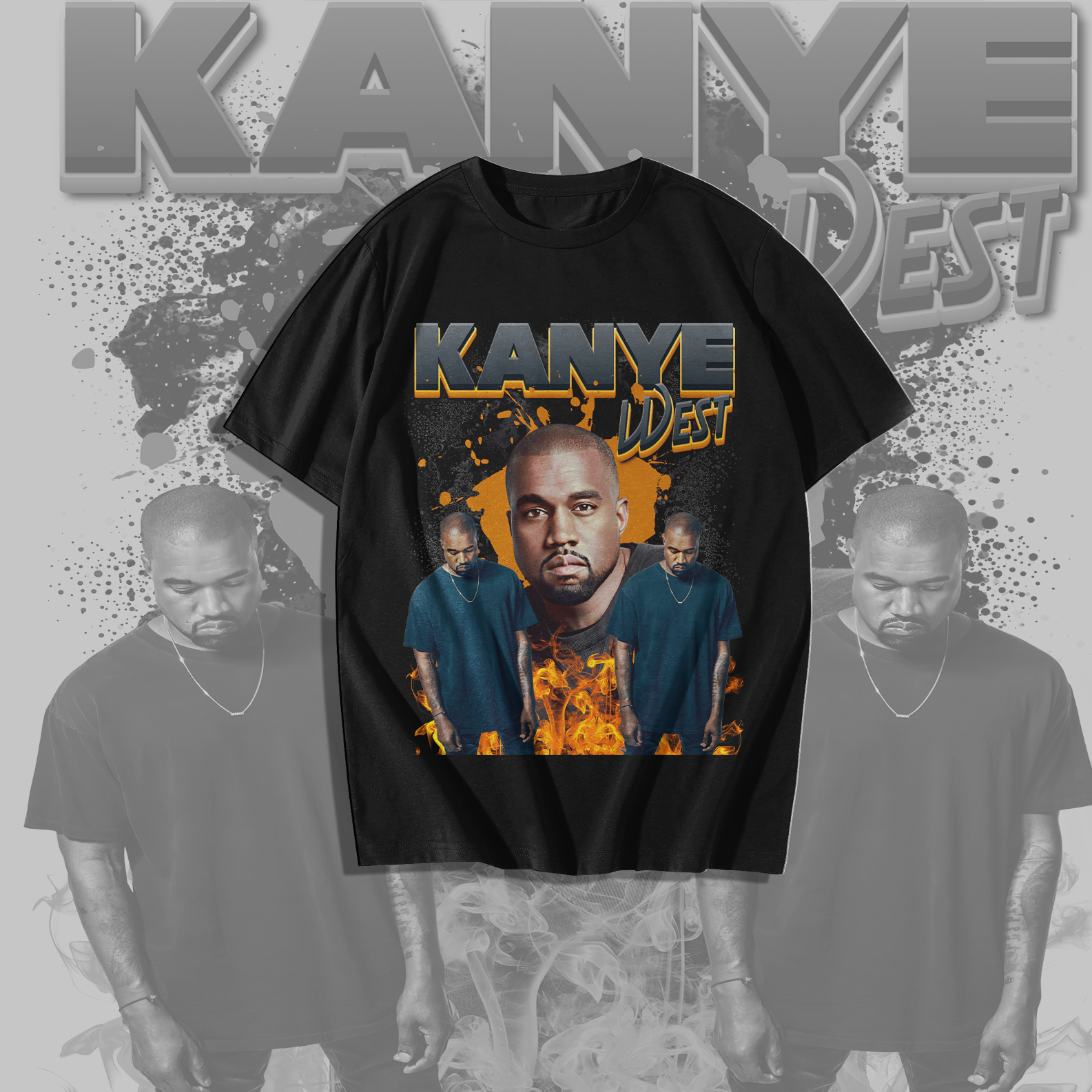 Nome do produto: Camiseta Kanye West
