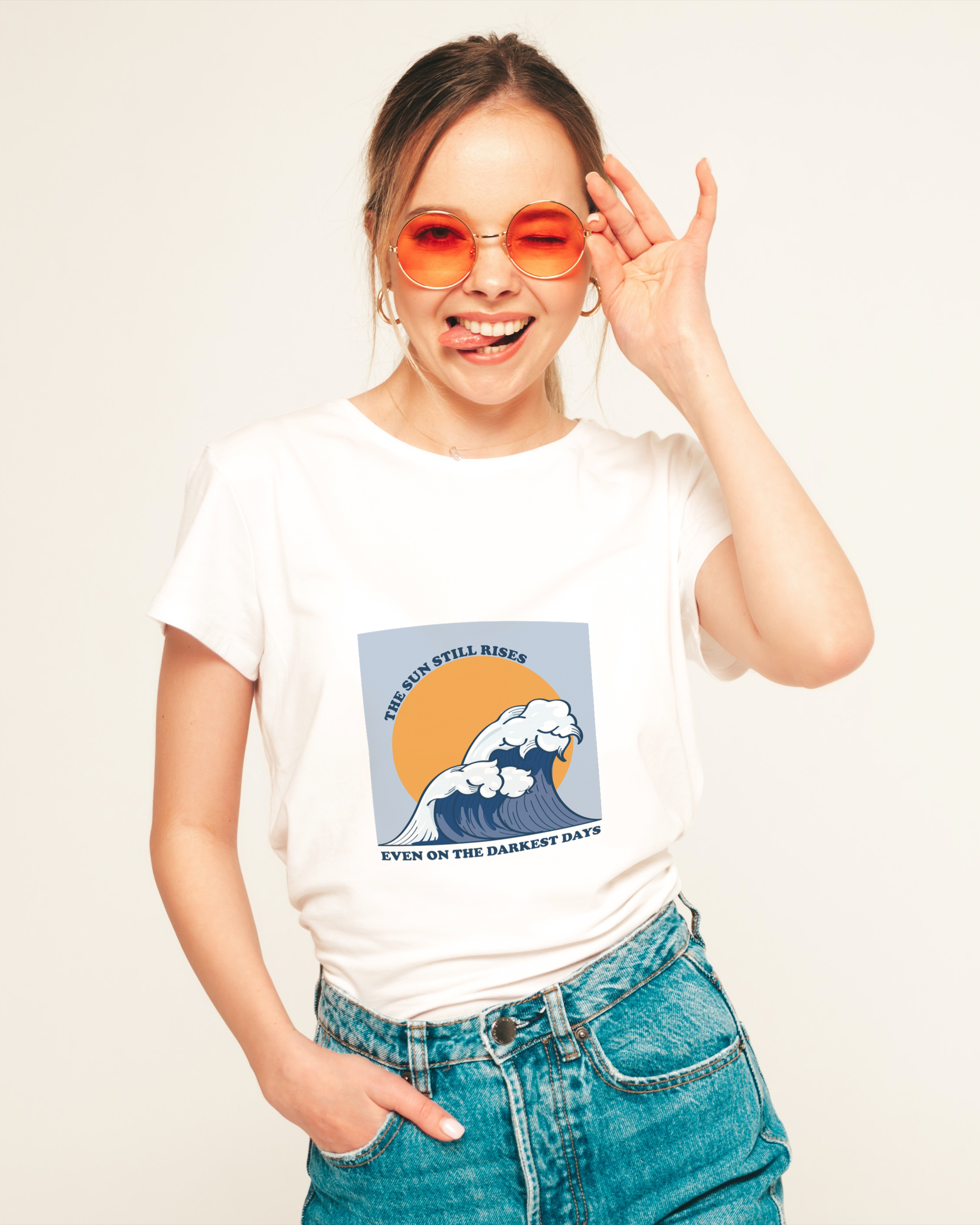 Nome do produto: Camiseta Sun & Sea - Good Vibes