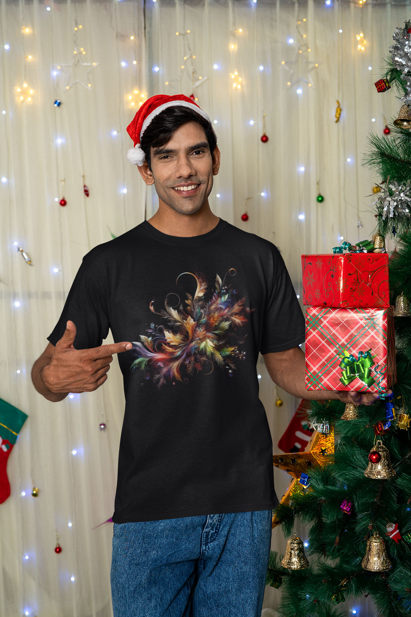 Nome do produto: Camiseta Estampada Natal