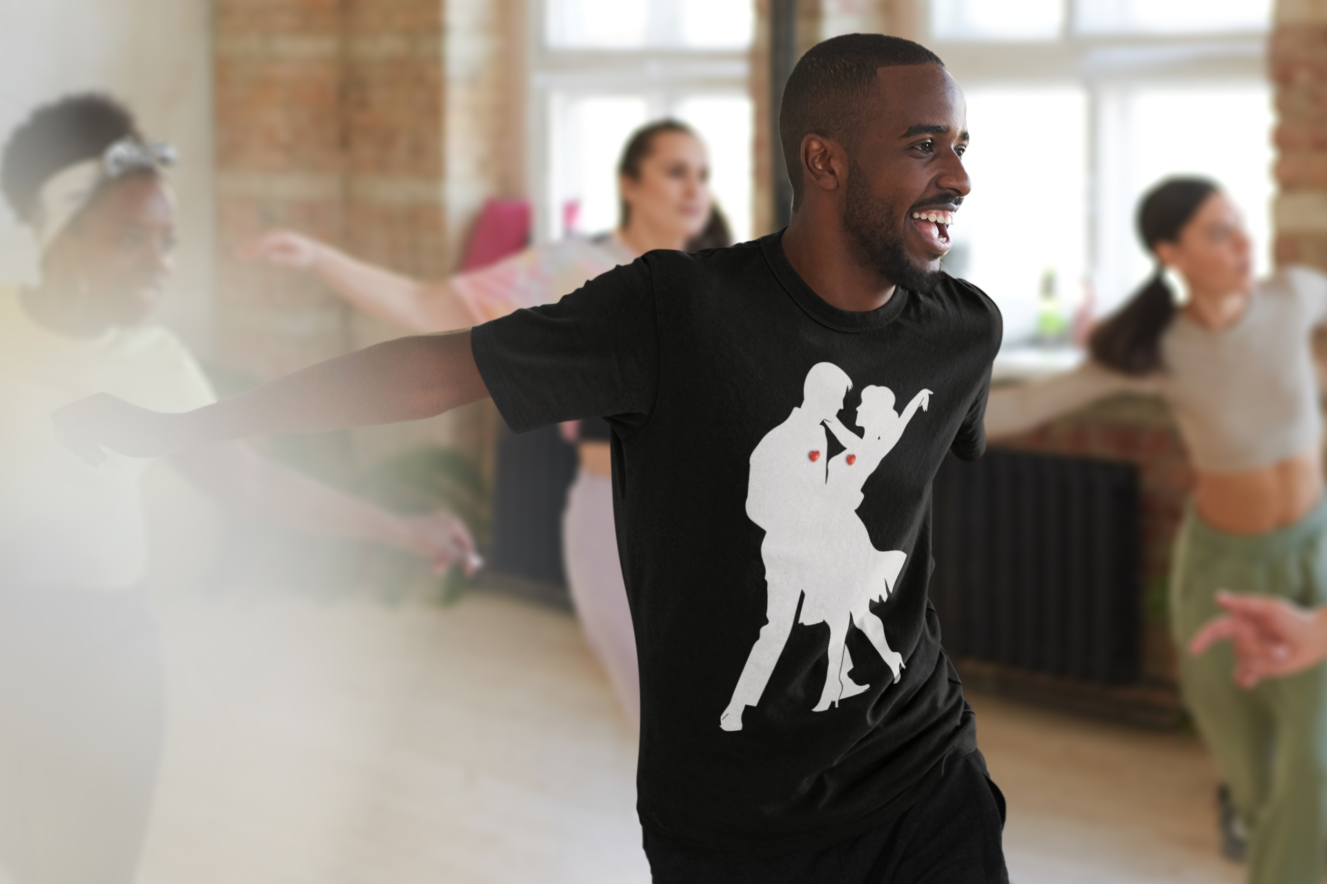 Nome do produto: Camiseta Dimona Masculina Amar é Dançar