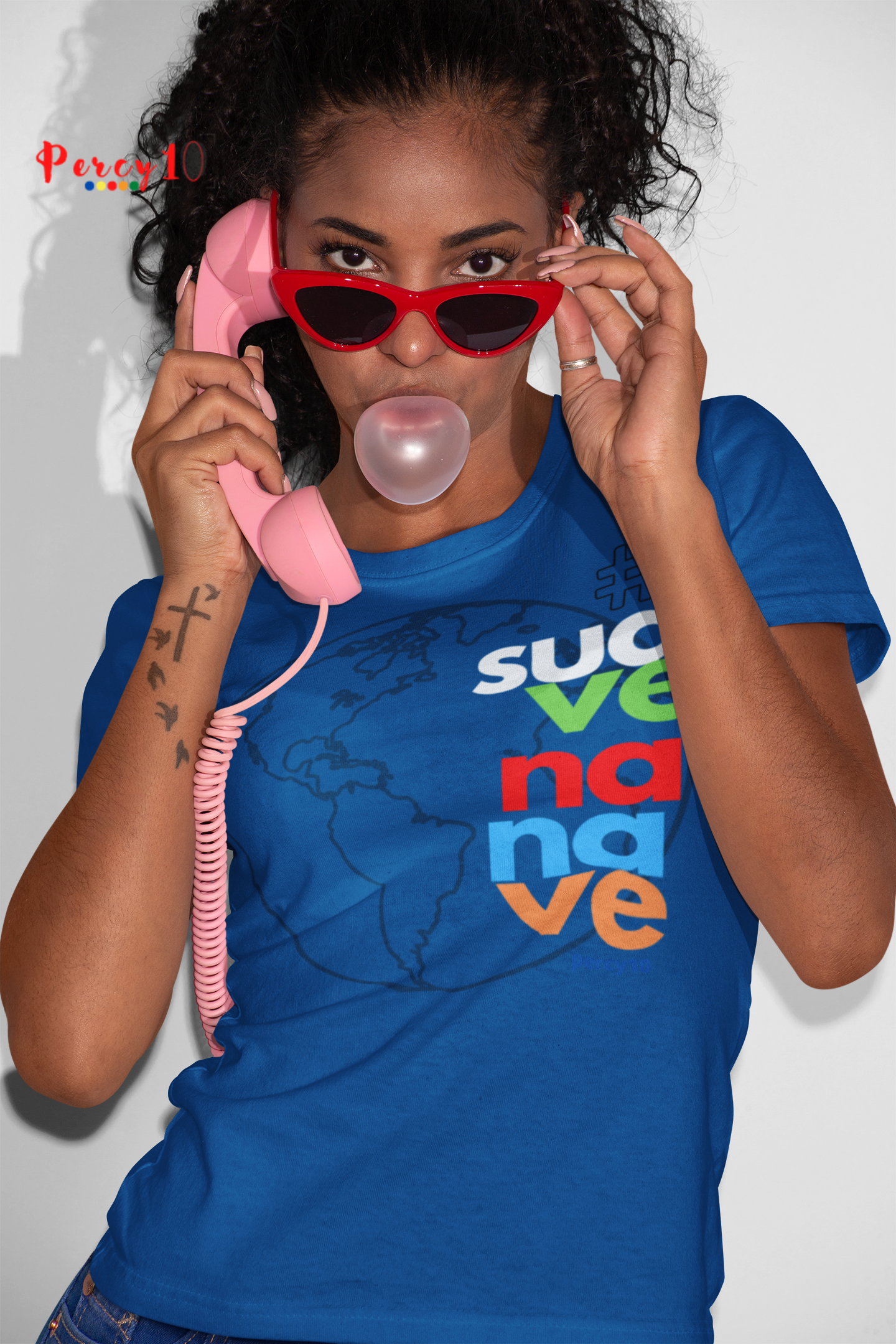 Nome do produto: Camiseta Dimona Feminina Personalizada Suave Na Nave 