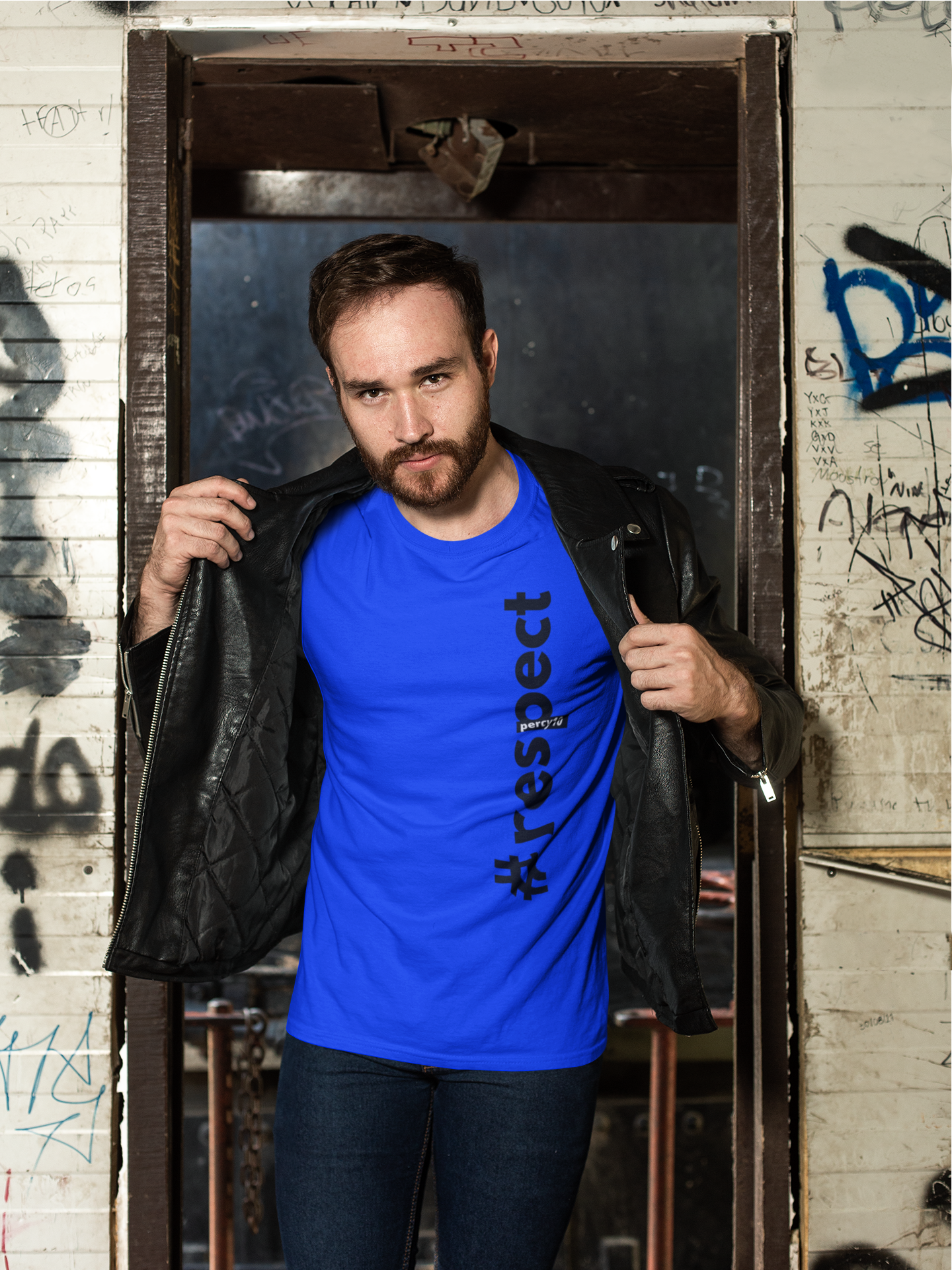 Nome do produto: Camiseta  Dimona Masculina Personalizada Estampada Respect 