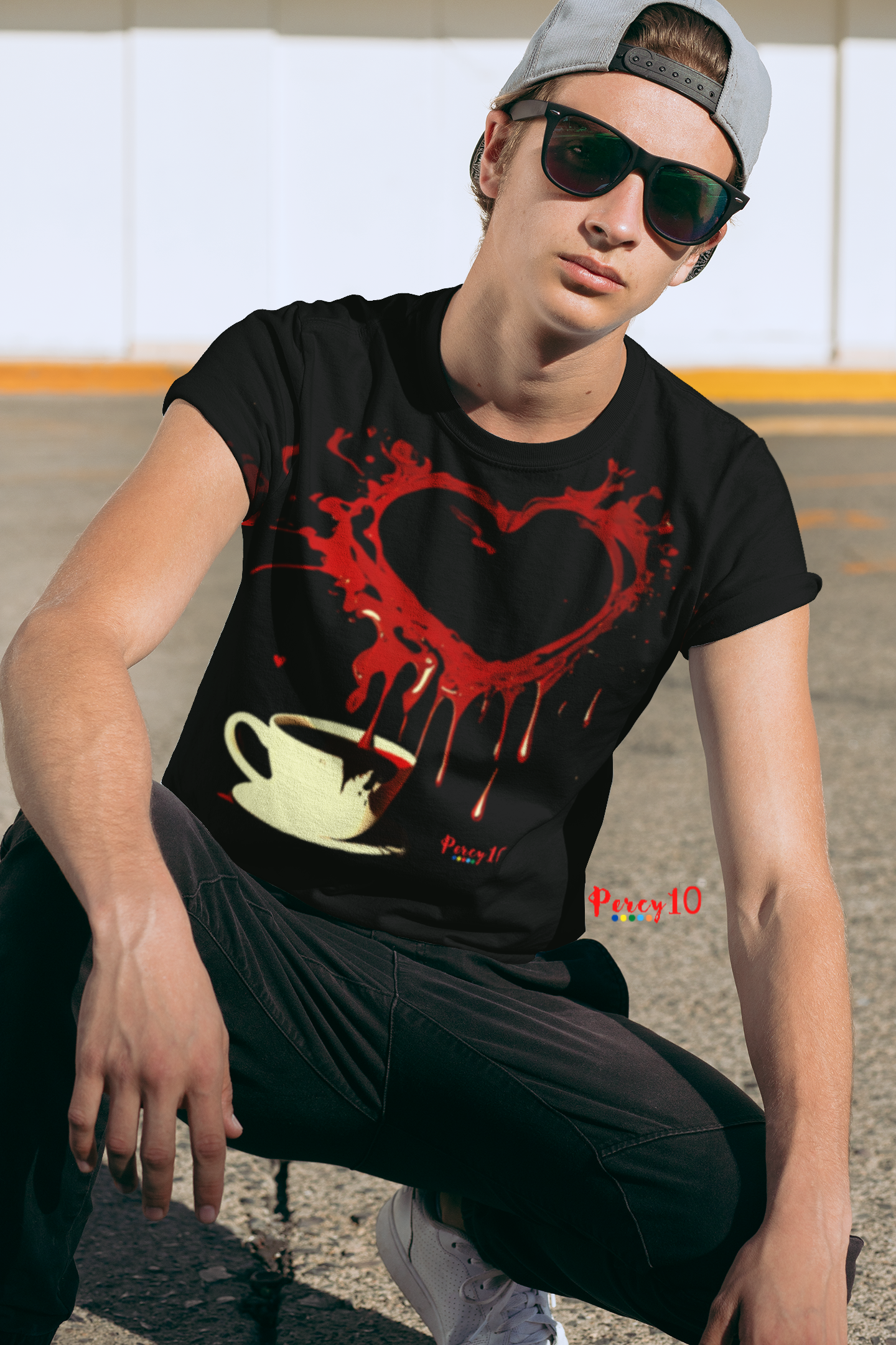 Nome do produto: Camiseta Dimona Masculina Estampada Amo Café