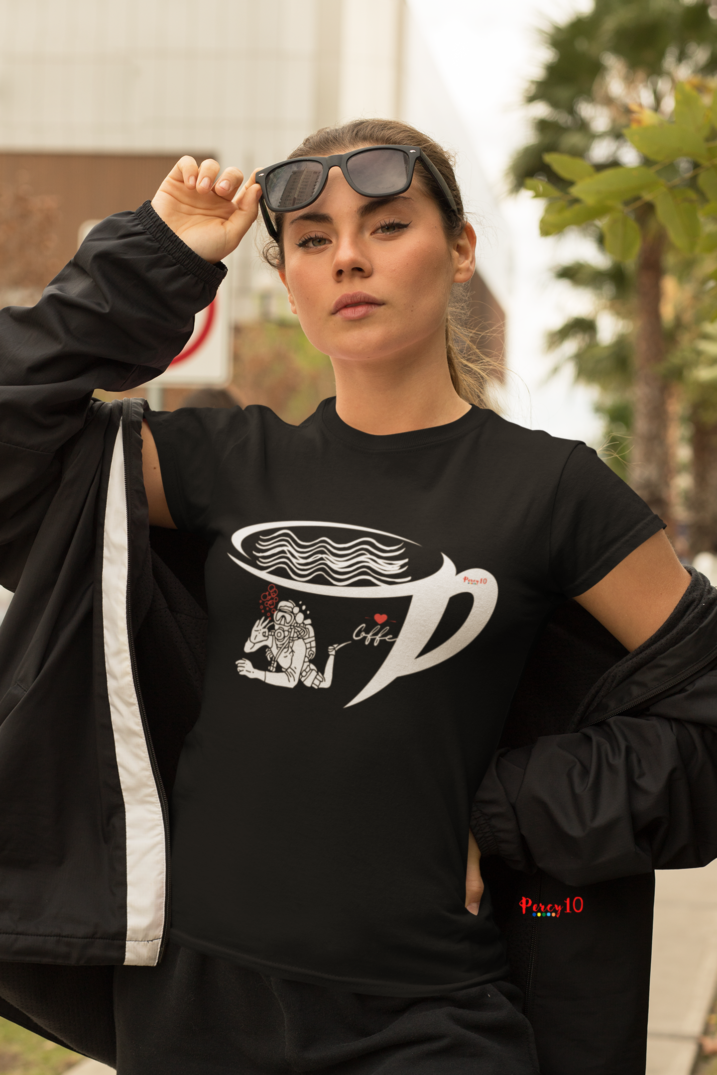 Nome do produto: Camiseta Dimona Feminina Estampada Amo Café