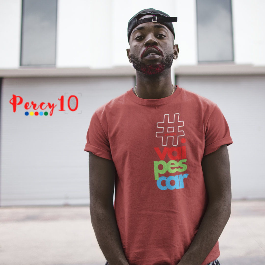 Nome do produto: Camiseta  Dimona Masculina Personalizada Estampada Vai Pescar 