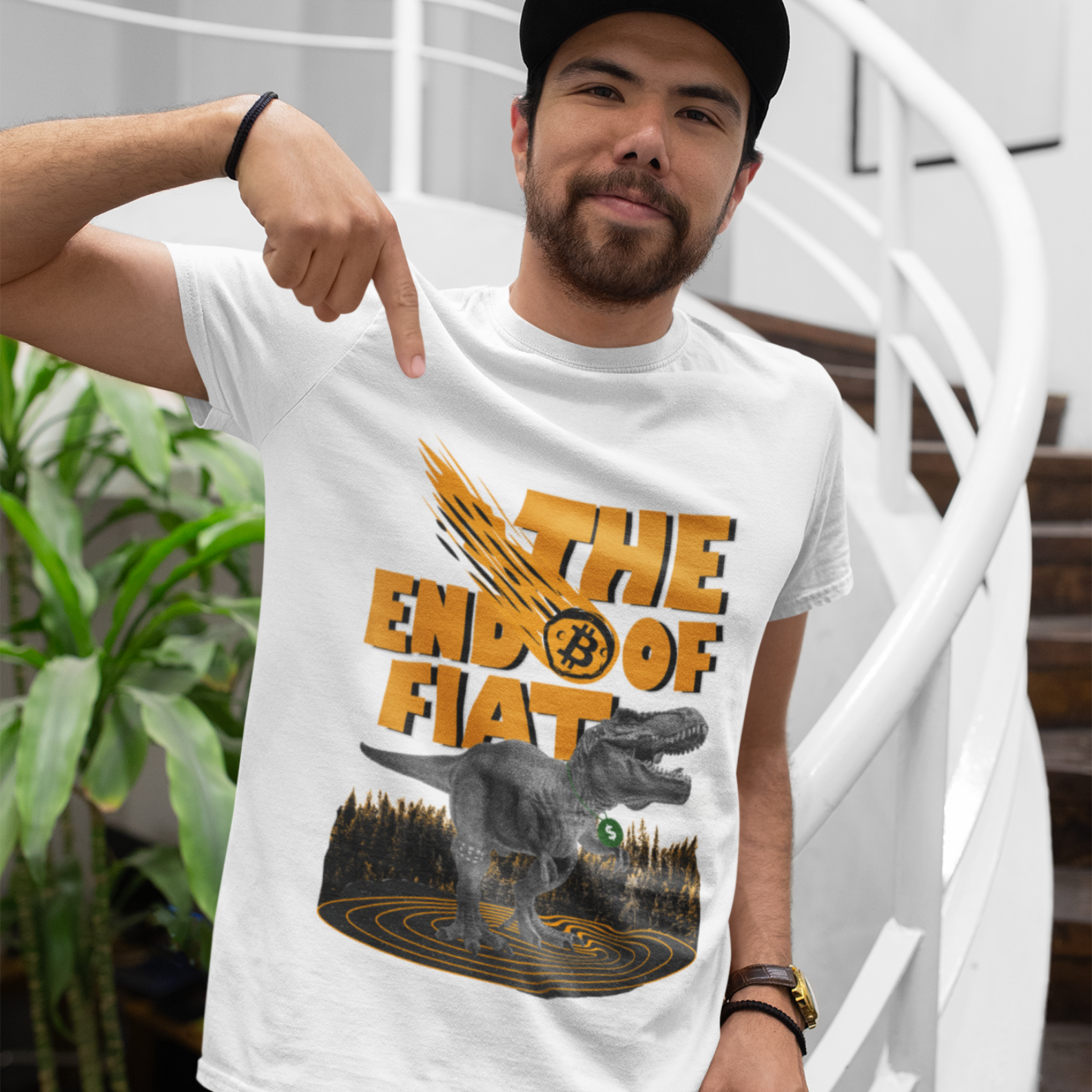 Nome do produto: CAMISETA THE END OF FIAT BRANCA