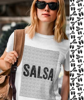 Salsa Maracas Pattern - Fem