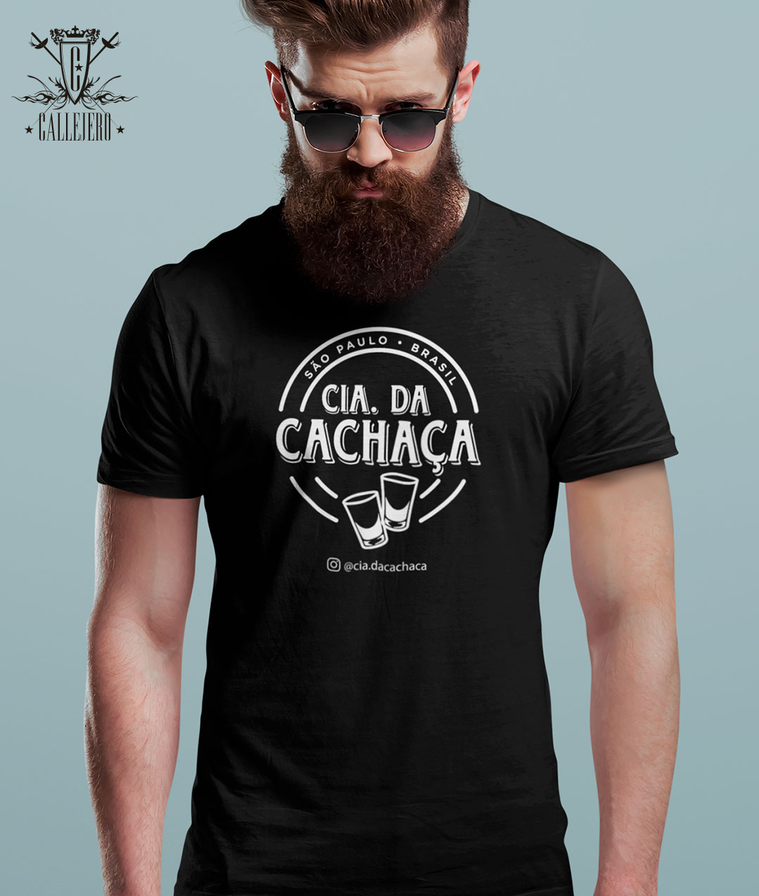 Camiseta Cia da Cachaça - masc