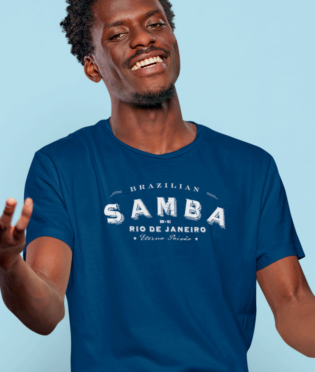 Camiseta Samba Brasil - Masc
