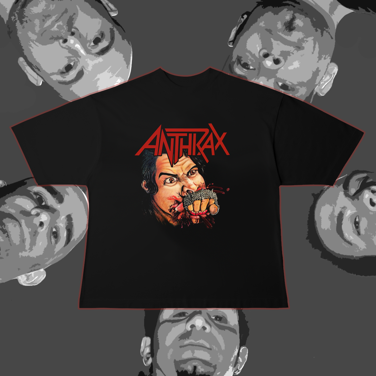 Anthrax - Fistful of Metal [Oversized Preta]