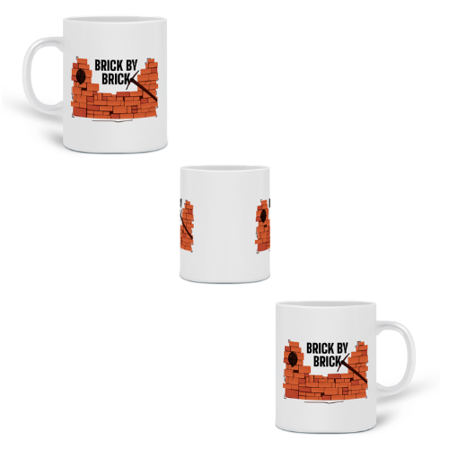Nome do produto: Caneca - Brick By Brick
