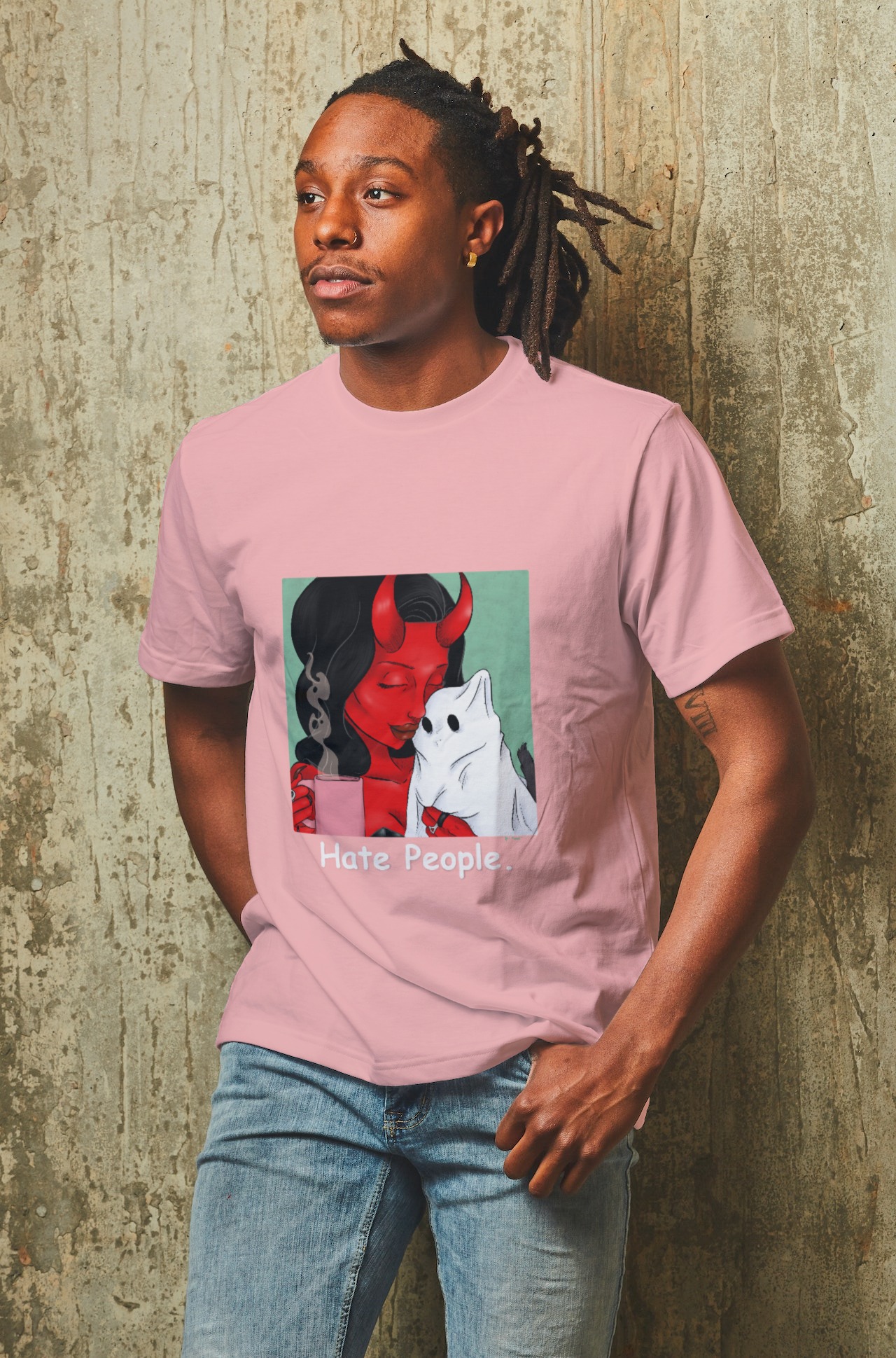 Nome do produto: T-shirt Hate People O1