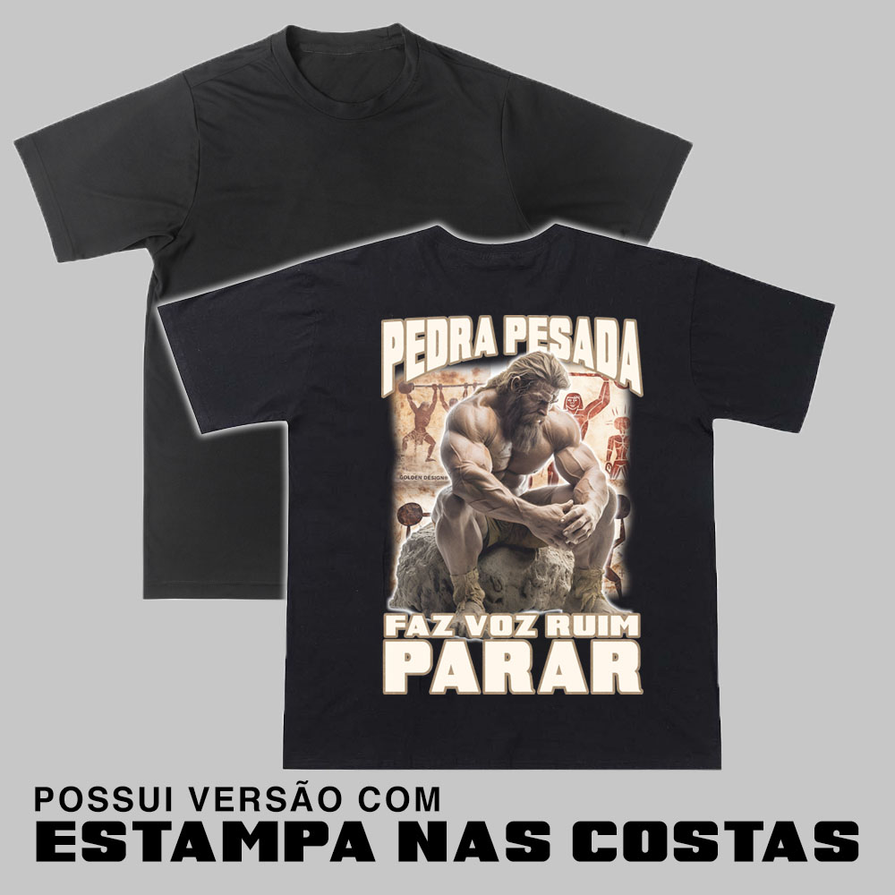 Nome do produto: Pedra Pesada costas