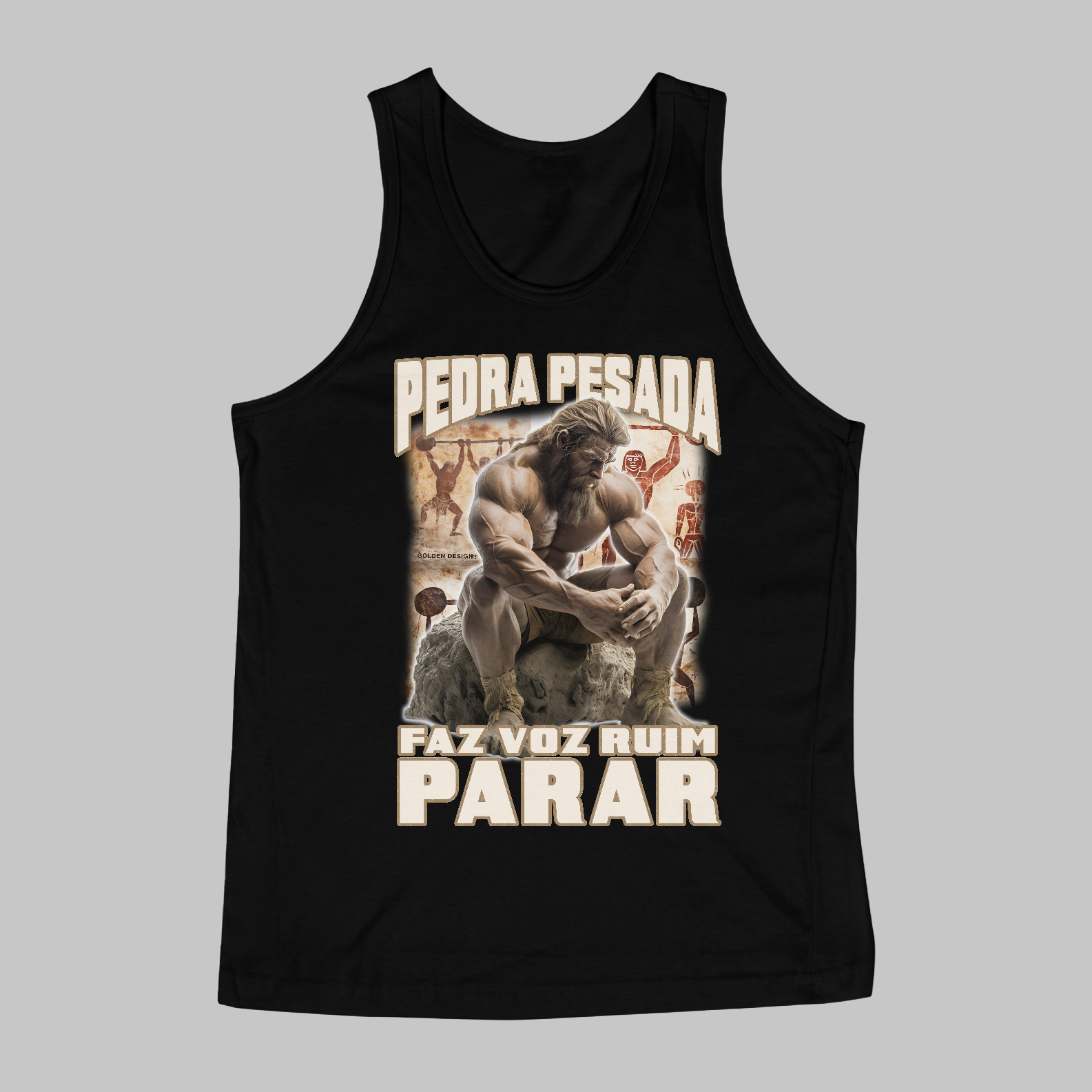 Nome do produto: Pedra Pesada Regata