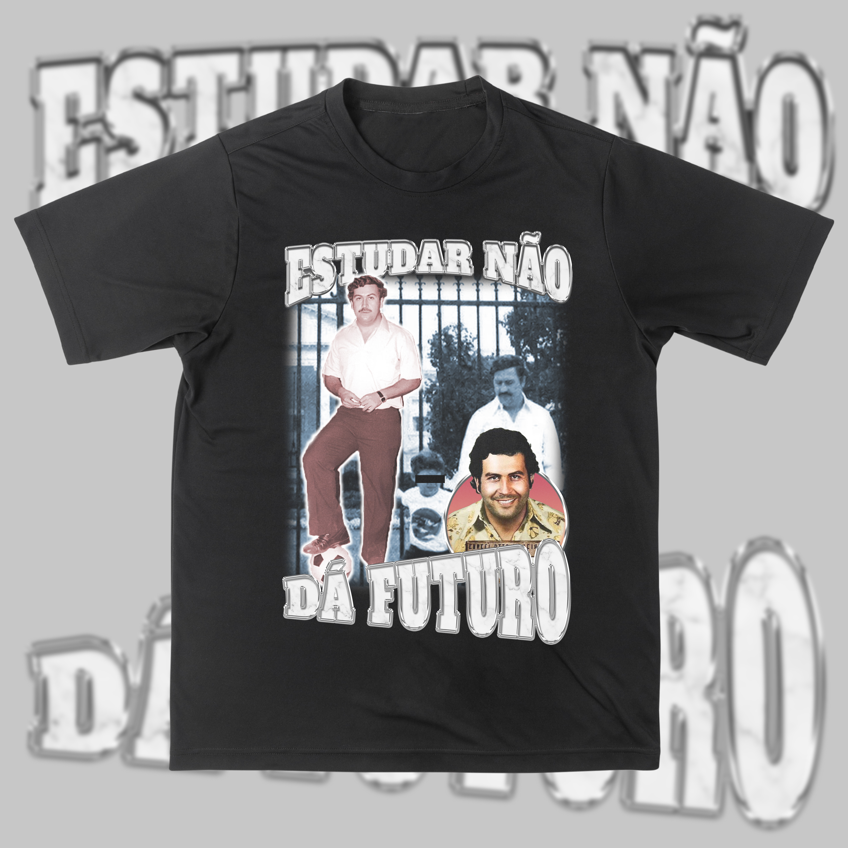 Nome do produto: Estudar Não Dá Futuro V2