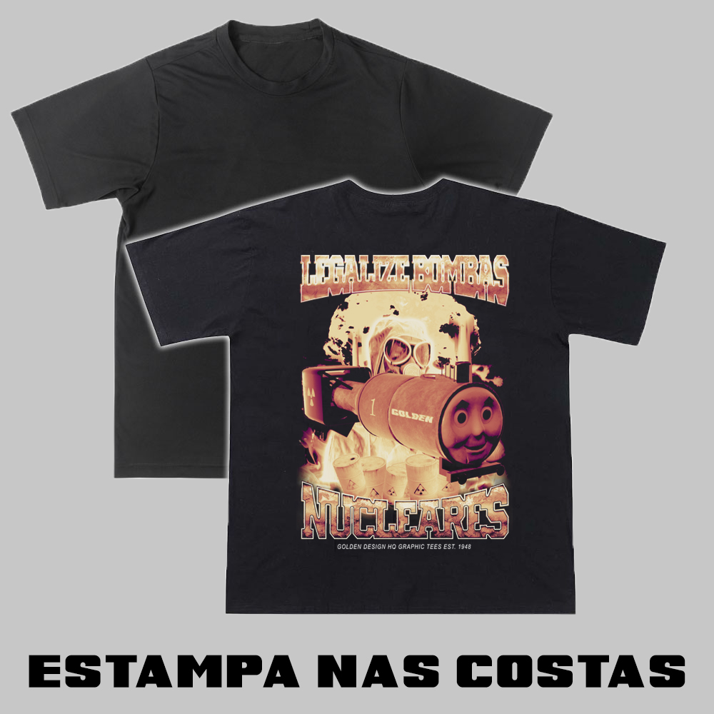 Nome do produto: Legalize Bombas Nucleares costas