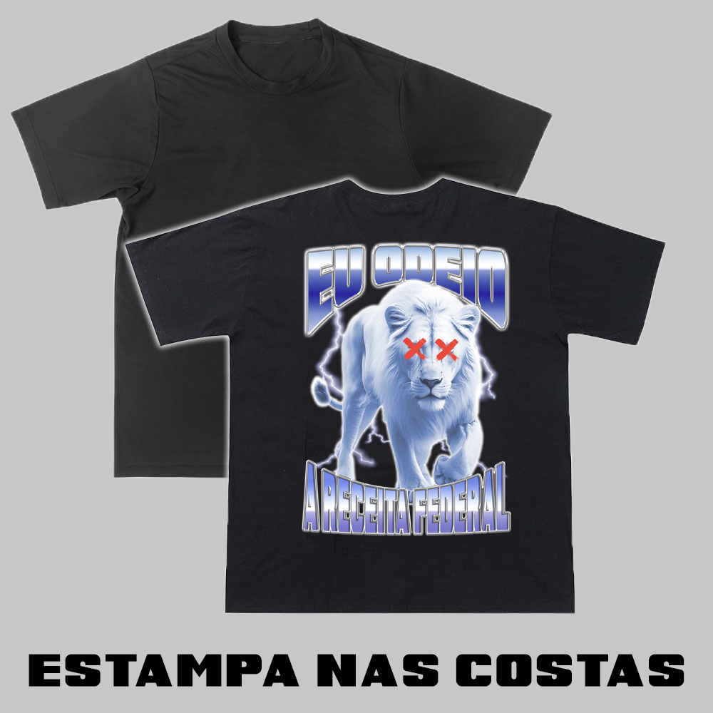 Nome do produto: Eu Odeio a Receita Federal costas
