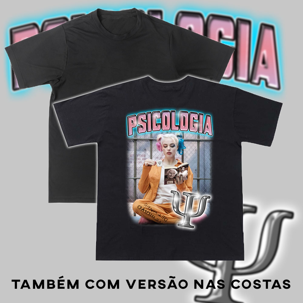 Nome do produto: Psicologia estampa nas costas