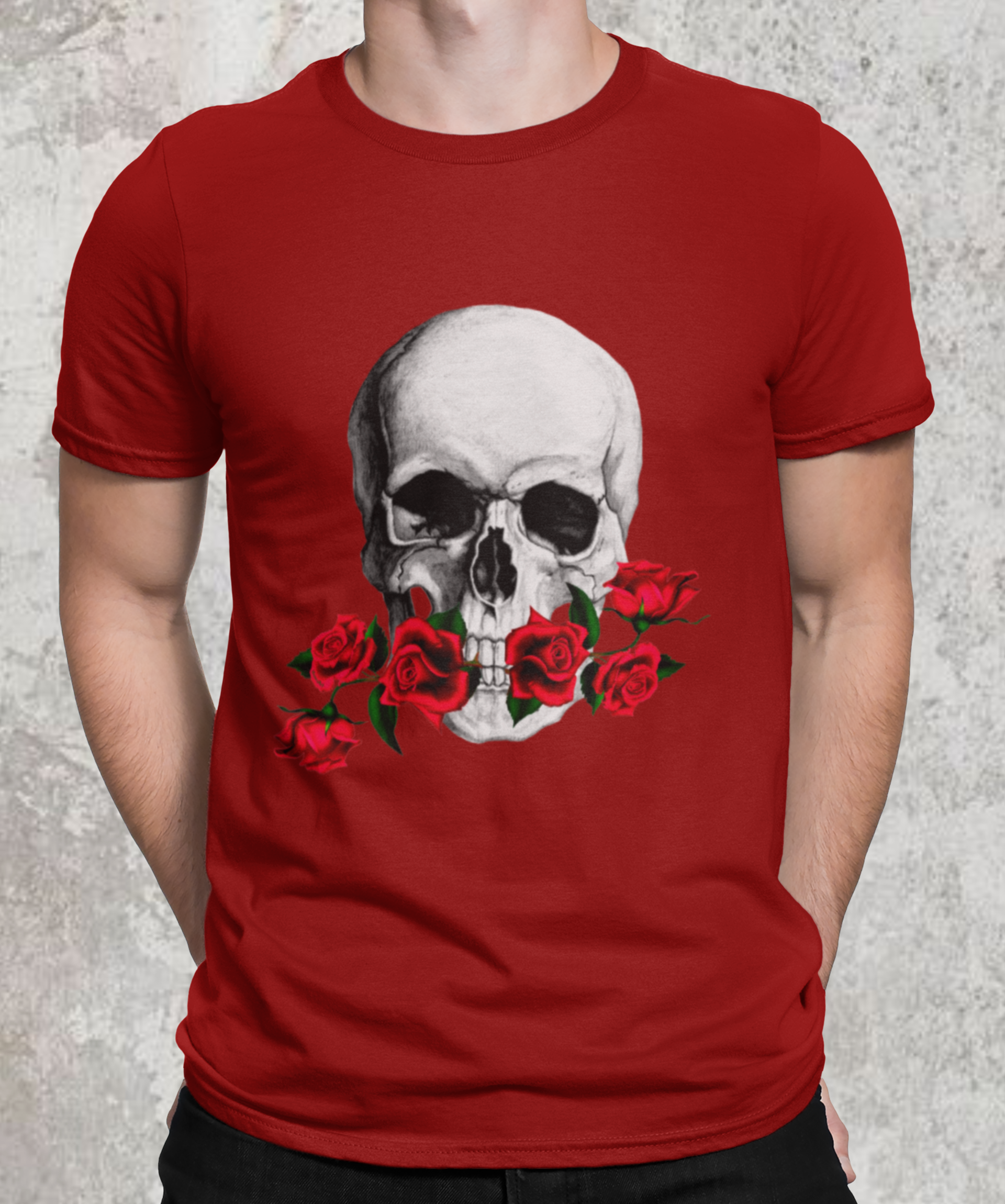 Nome do produto: Camiseta flower skull