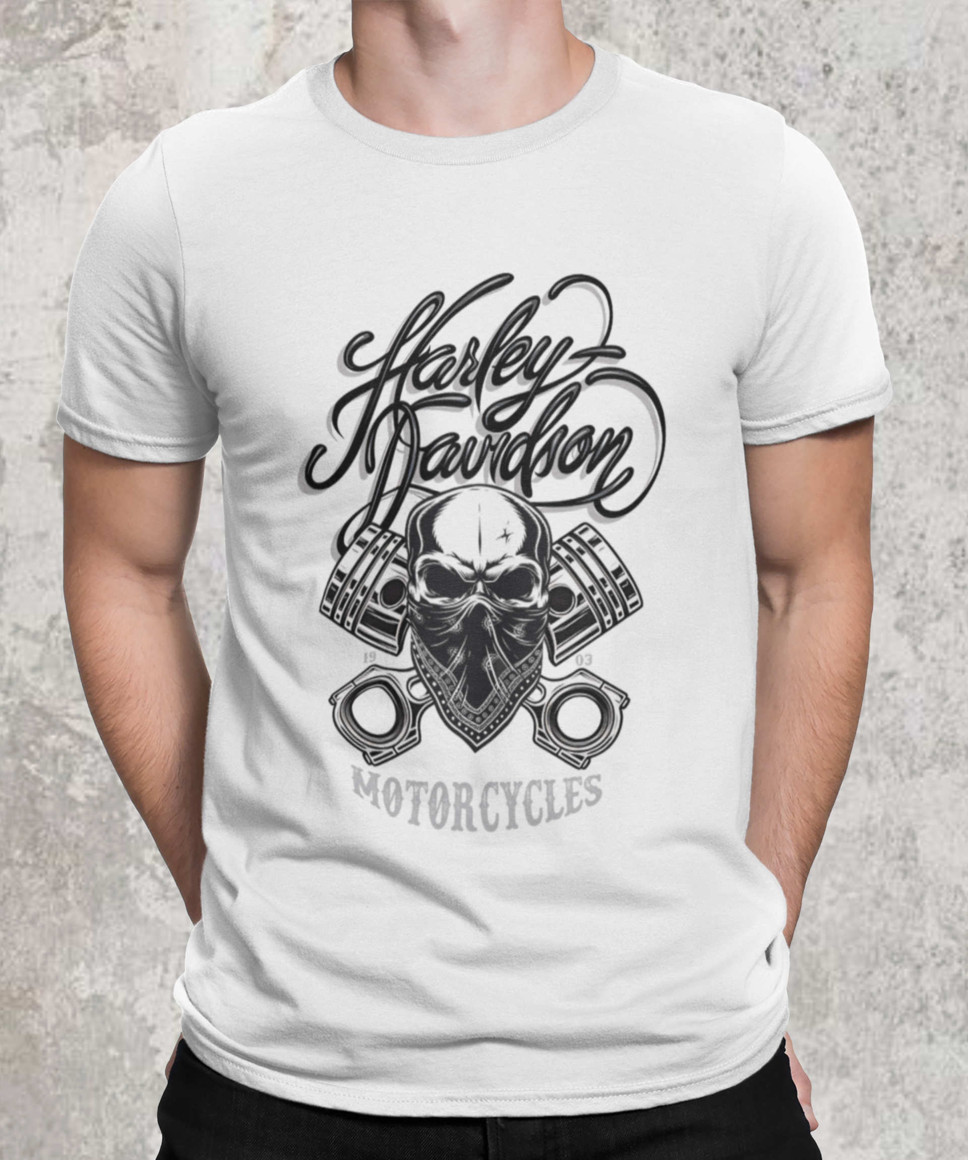 Nome do produto: Camiseta Harley Davidson 