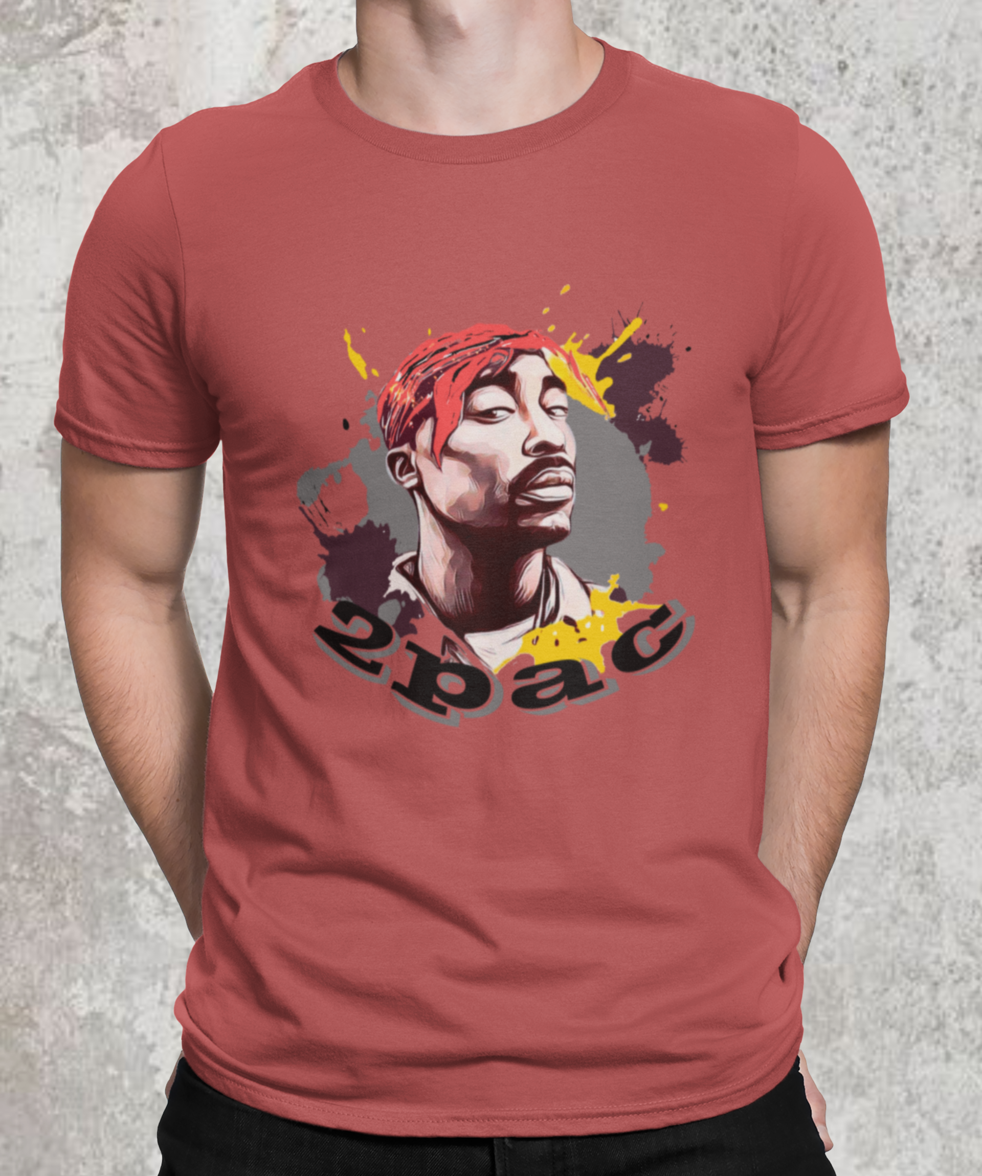 Nome do produto: Camiseta estonada Tupac