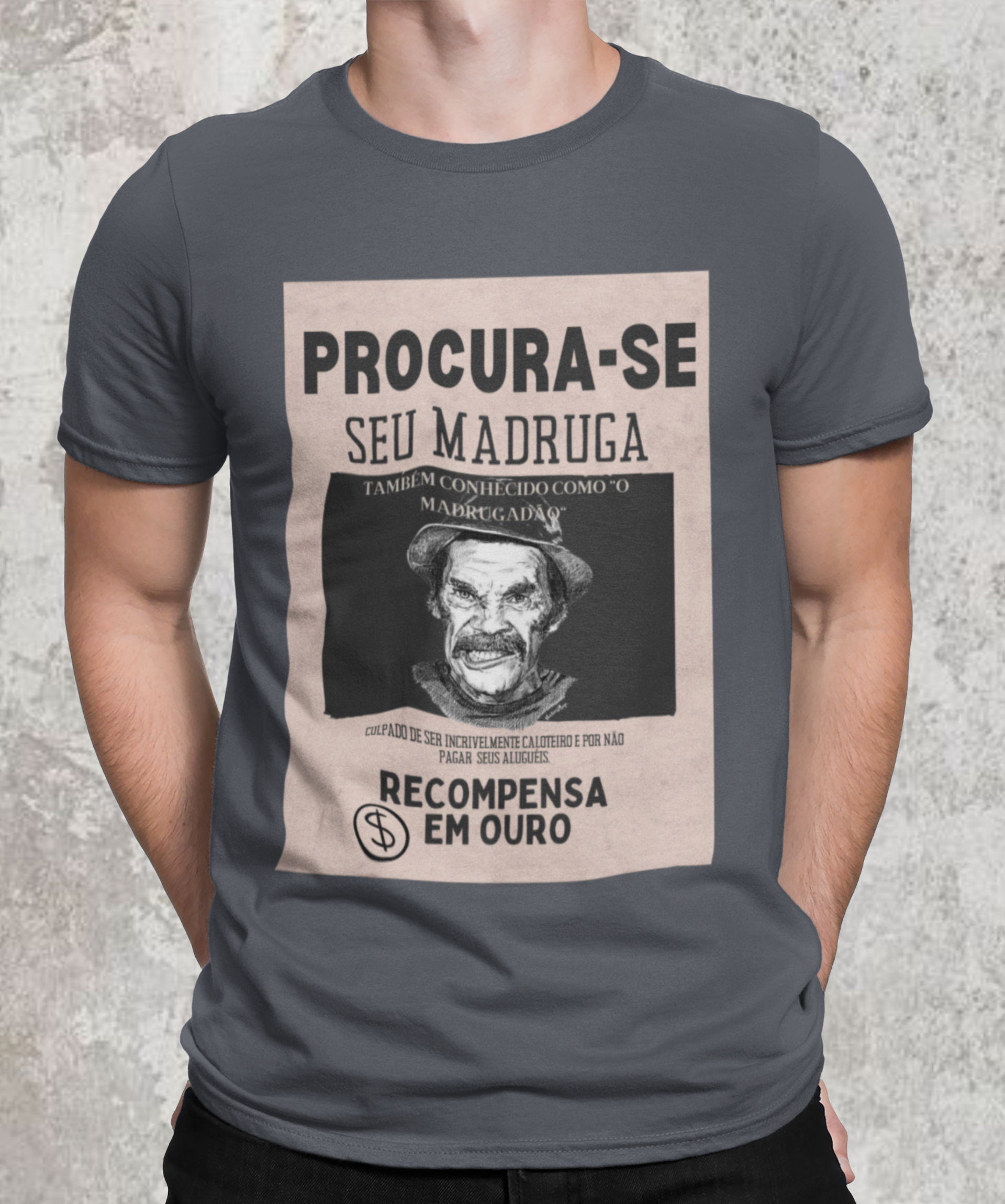 Nome do produto: Camiseta procura-se Madruga