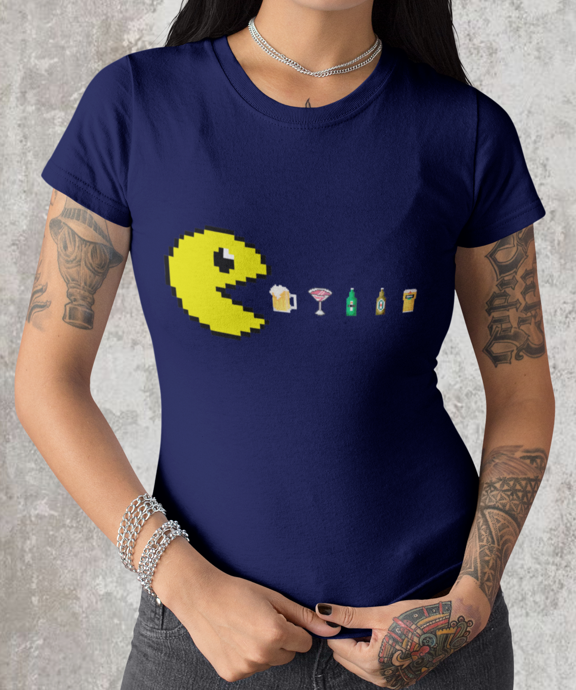 Nome do produto: Camiseta baby long feminina Pec bêbado