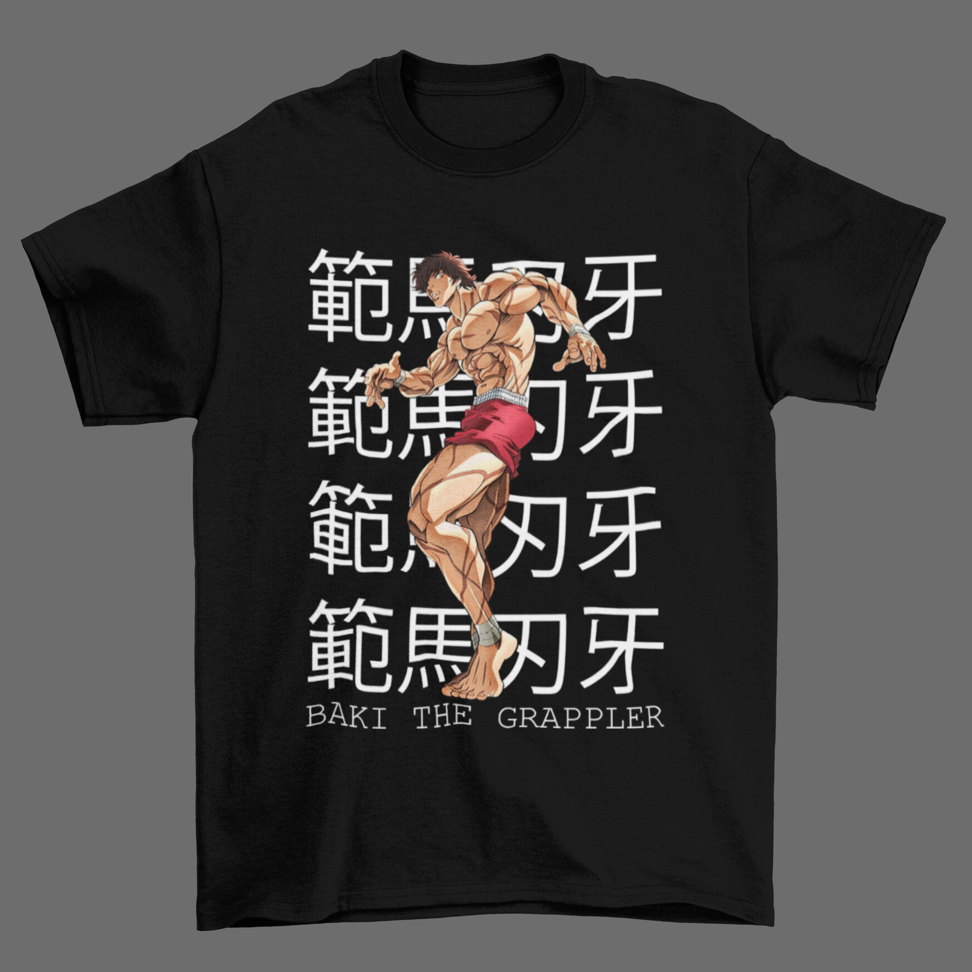 Nome do produto: Camiseta Baki HANMA