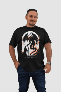 Camiseta Plus Size Unisex - You Shall Not Pass