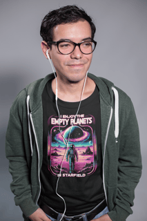 Camiseta - I Enjoy Empty Planets Star Field