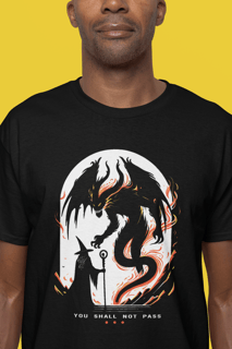 Camiseta - LOTR You Shall Not Pass Minimal