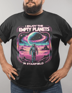 Camiseta Pus Size Unisex - Starfield