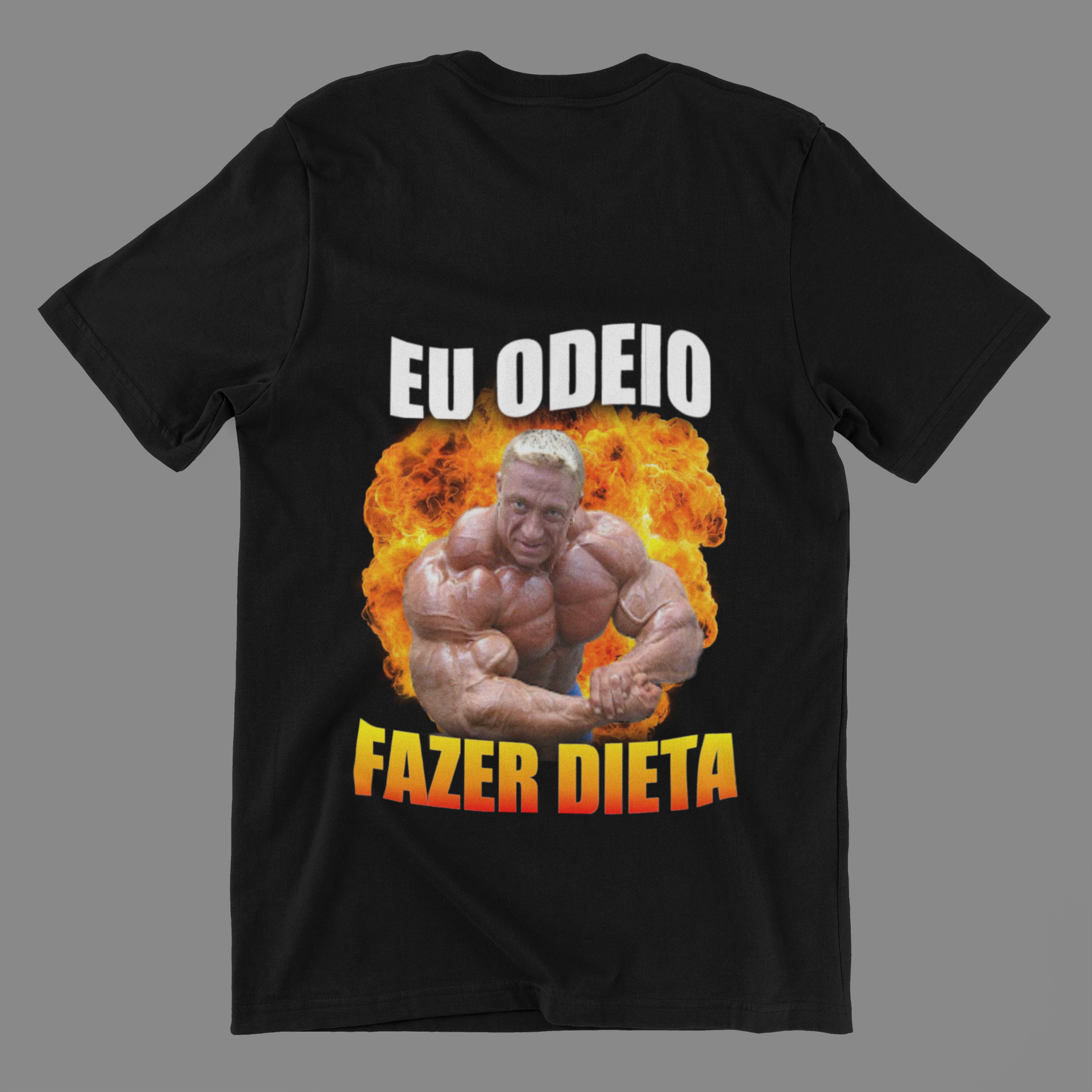 Nome do produto: Camisa Eu Odeio Fazer Dieta