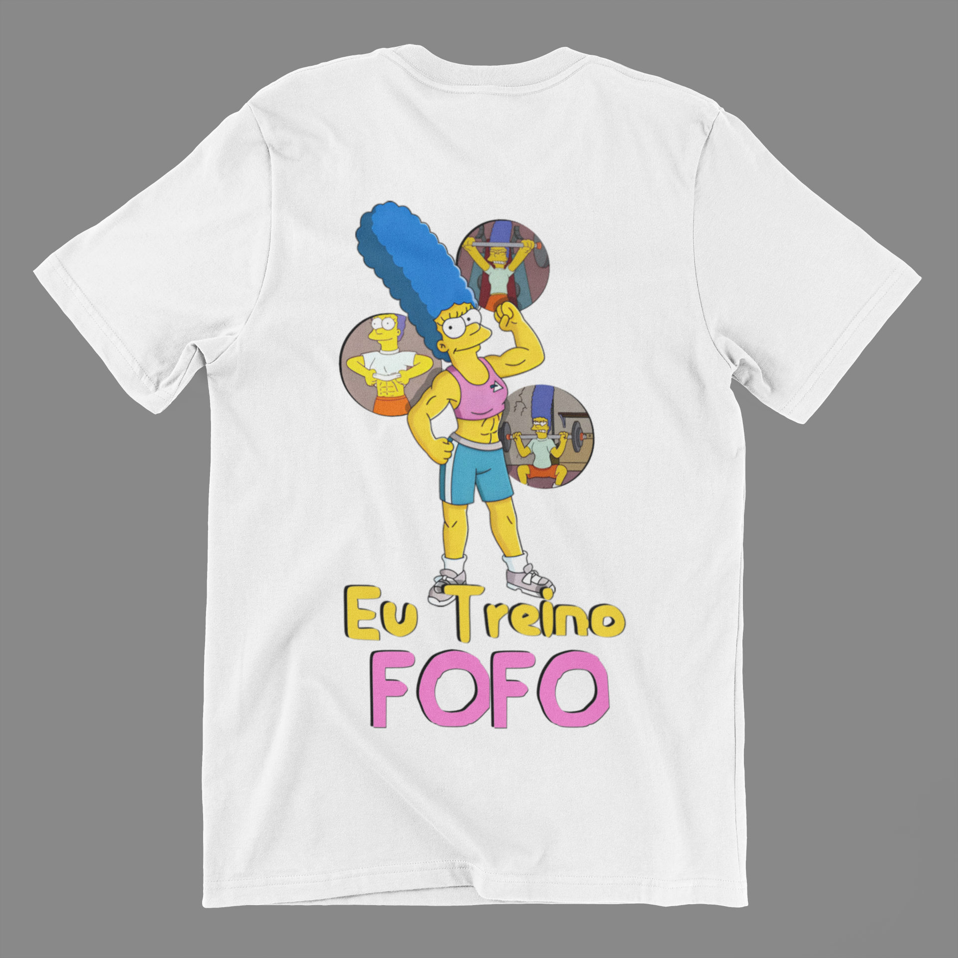 Nome do produto: Camisa Eu Treino Fofo - Marge