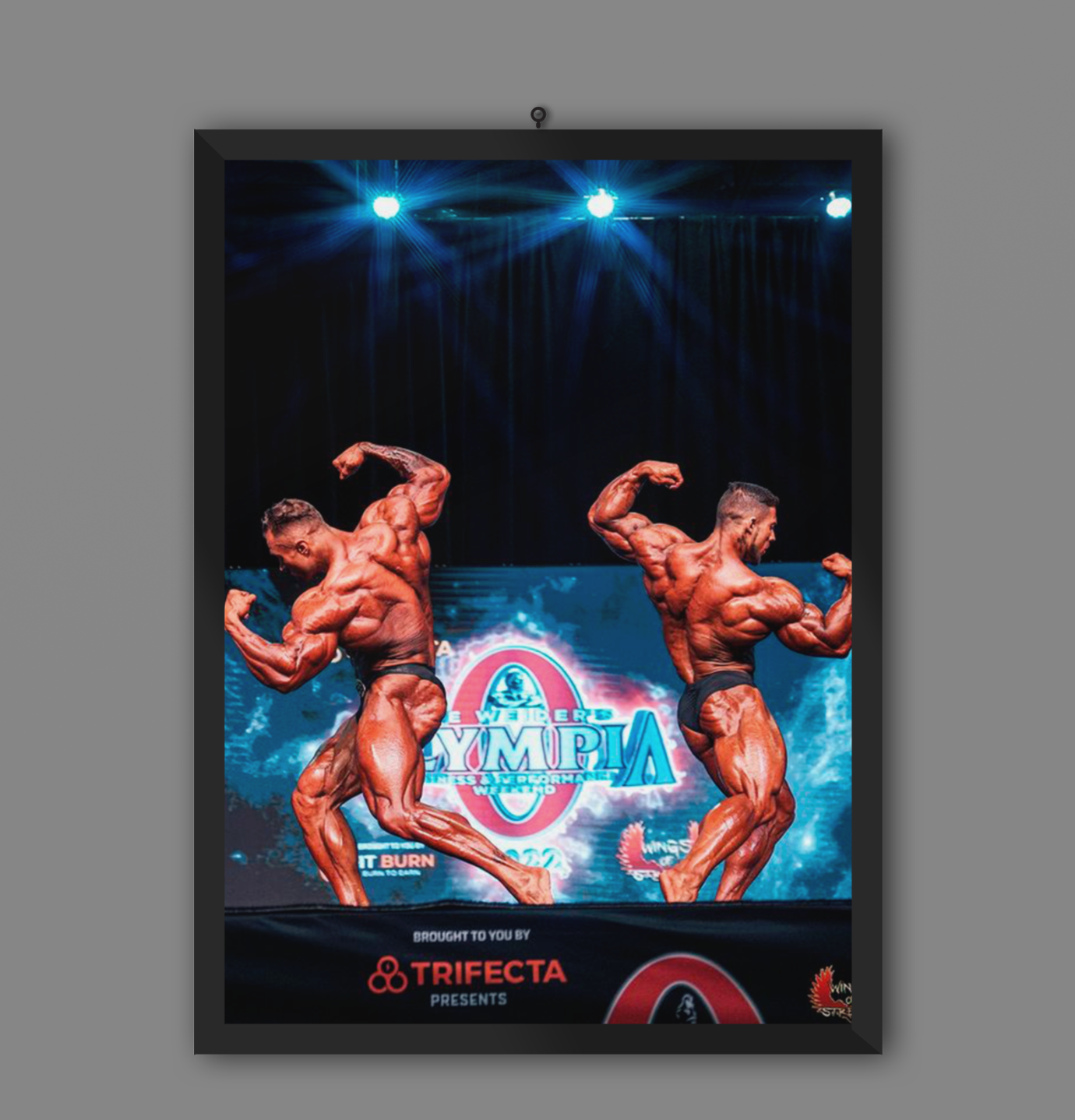 Nome do produto: Poster Ramon vs Cbum - Mr.Olympia 2022