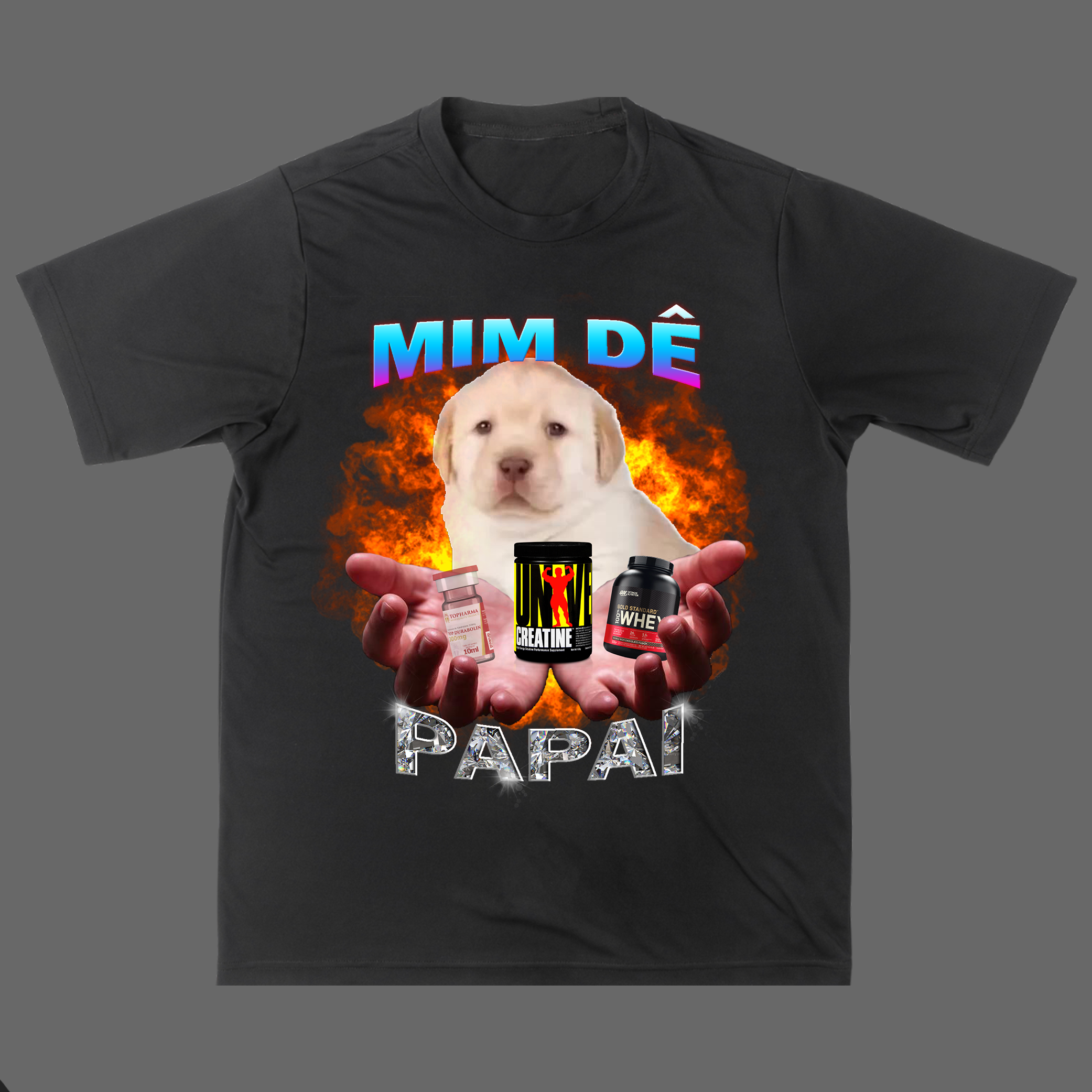 Nome do produto: Camisa - Mim dê Papai