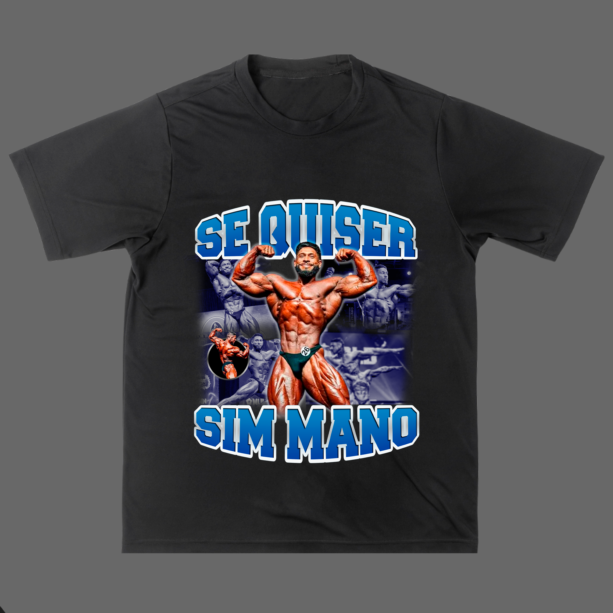 Nome do produto: Camisa - Se Quiser Sim Mano
